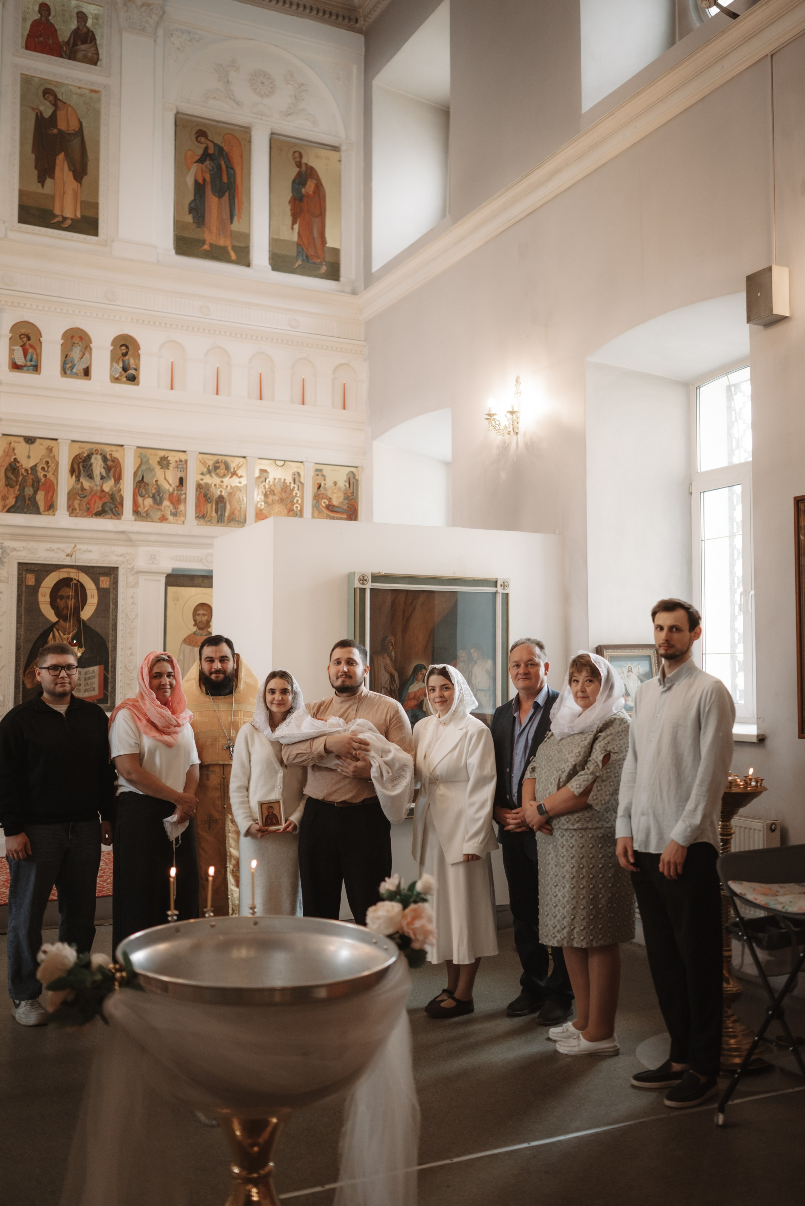 Таинство Крещения Киры. Фотограф в Москве и МО Бреусова Татьяна