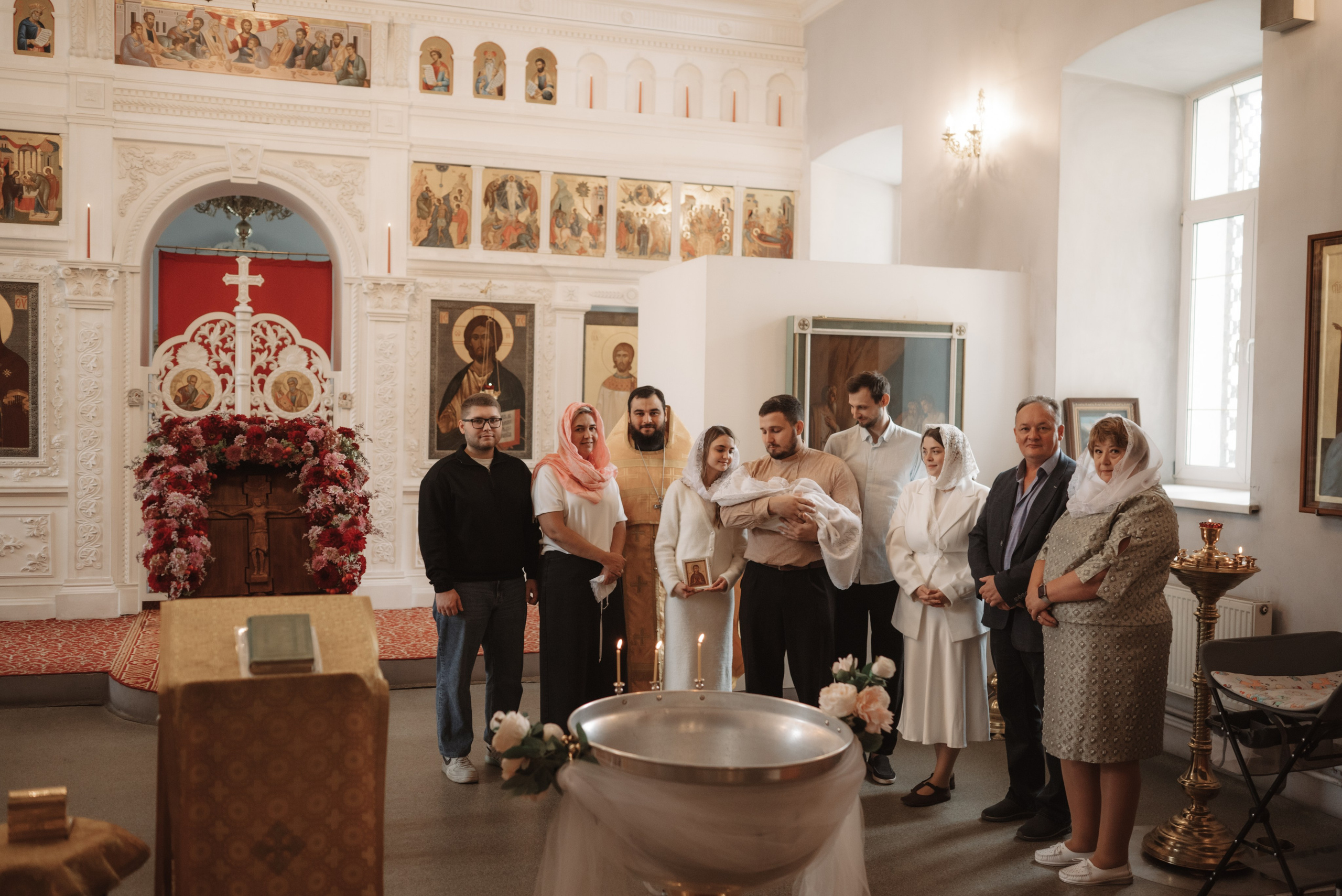 Таинство Крещения Киры. Фотограф в Москве и МО Бреусова Татьяна