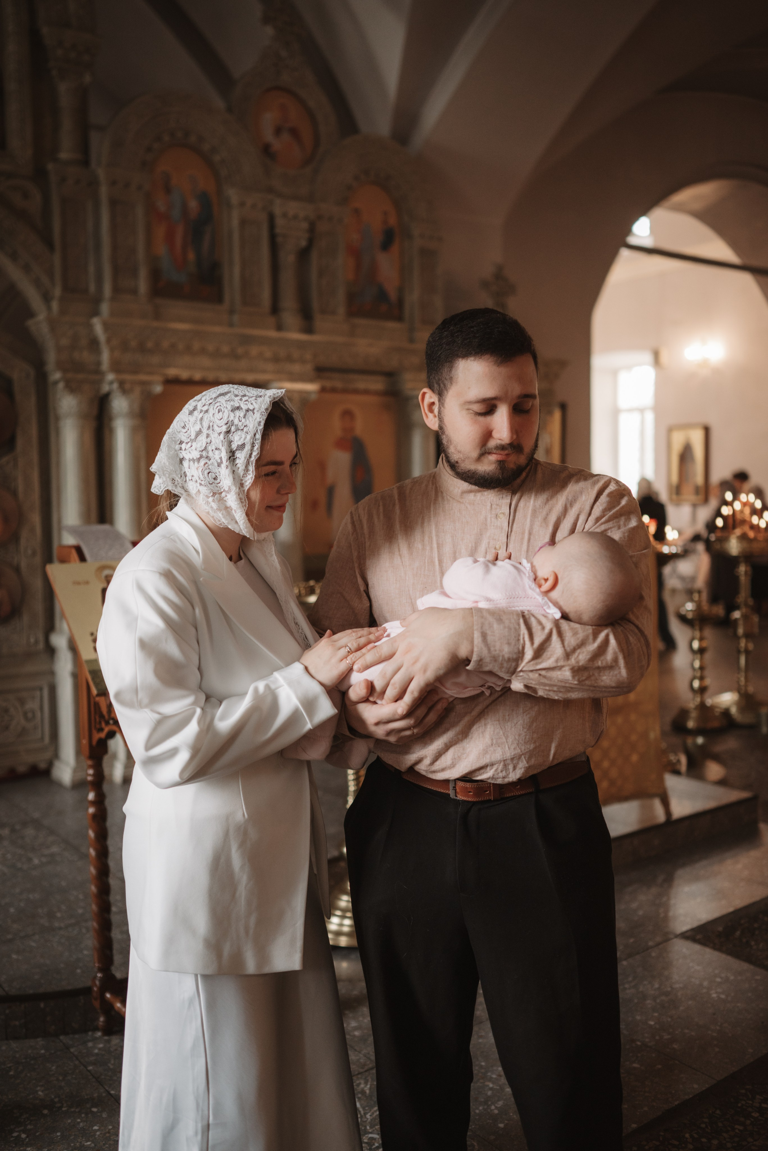 Таинство Крещения Киры. Фотограф в Москве и МО Бреусова Татьяна