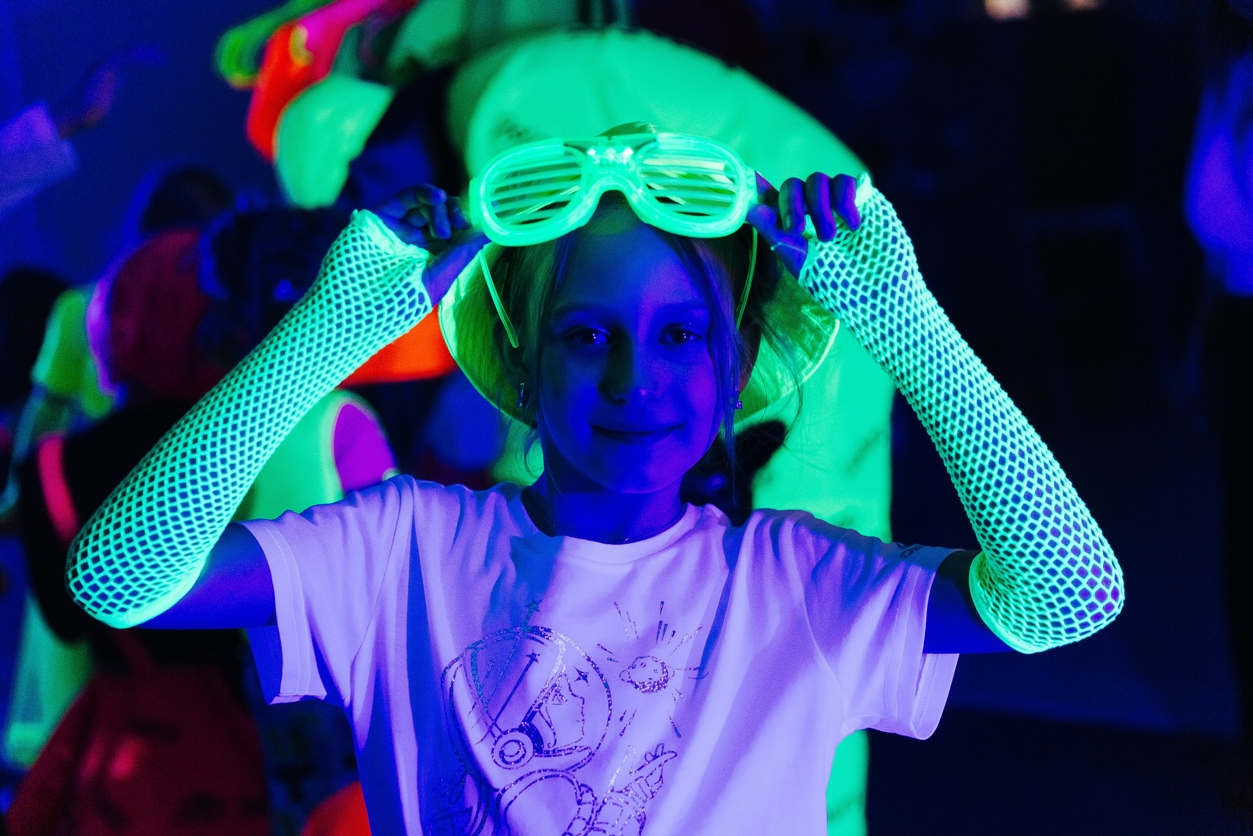 Неоновая вечеринка. Фотограф в Красноярске Любовь Малеева