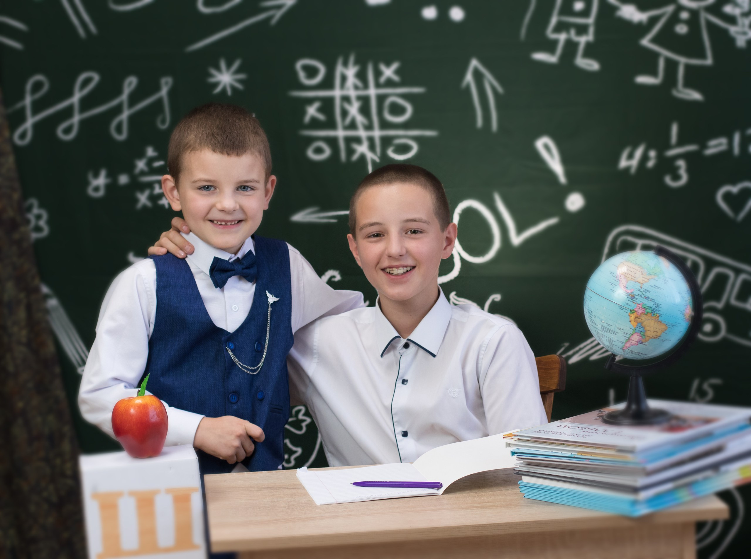 Здравствуй, школа. Фотосалон Рудня. Волгоградская область. Фотограф Вера