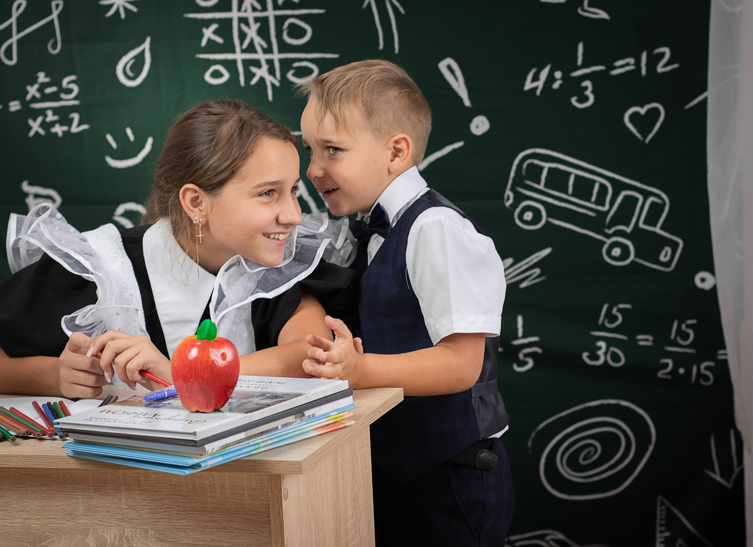 Здравствуй, школа. Фотосалон Рудня. Волгоградская область. Фотограф Вера