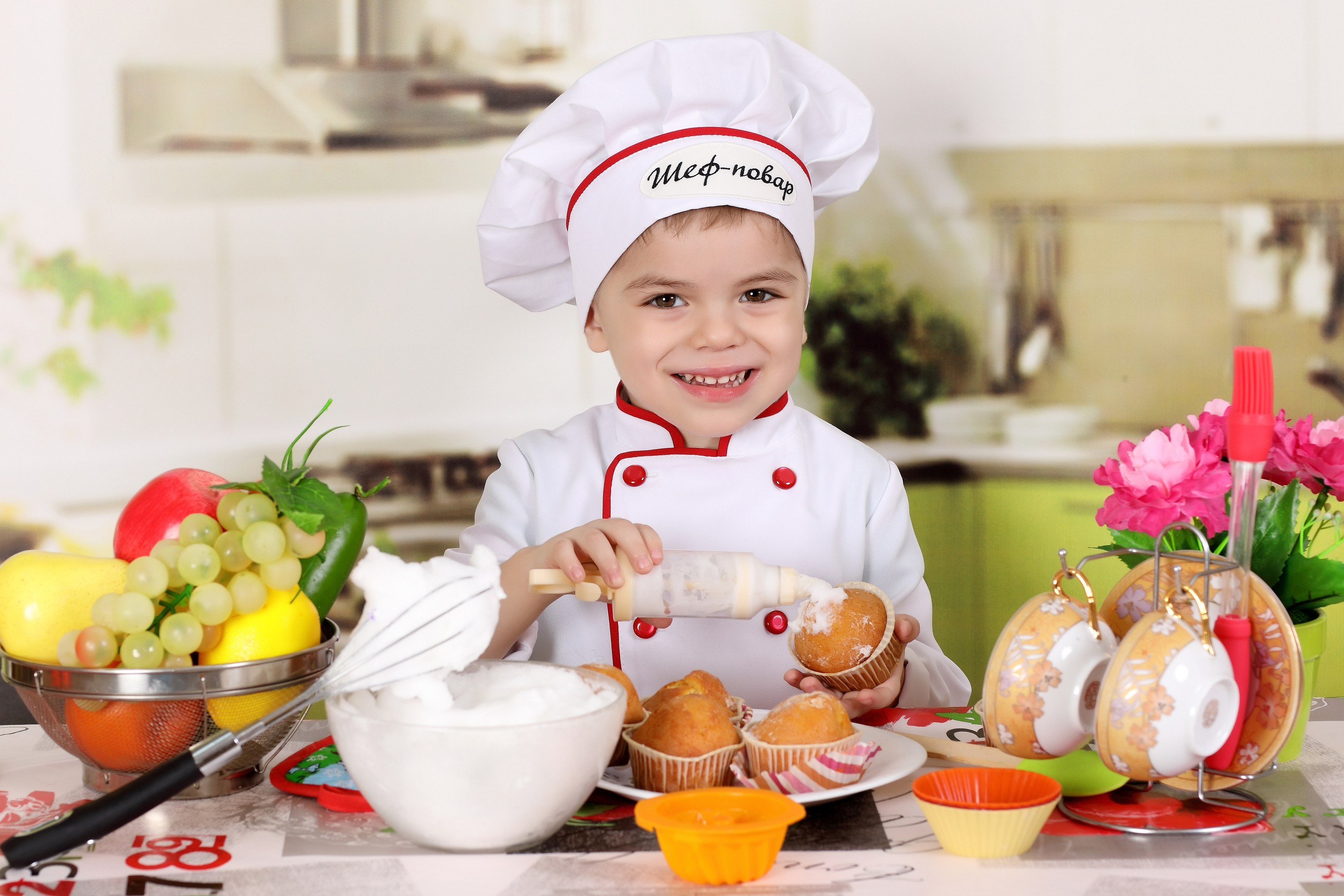 Шеф повар. Детская выездная фотостудия
