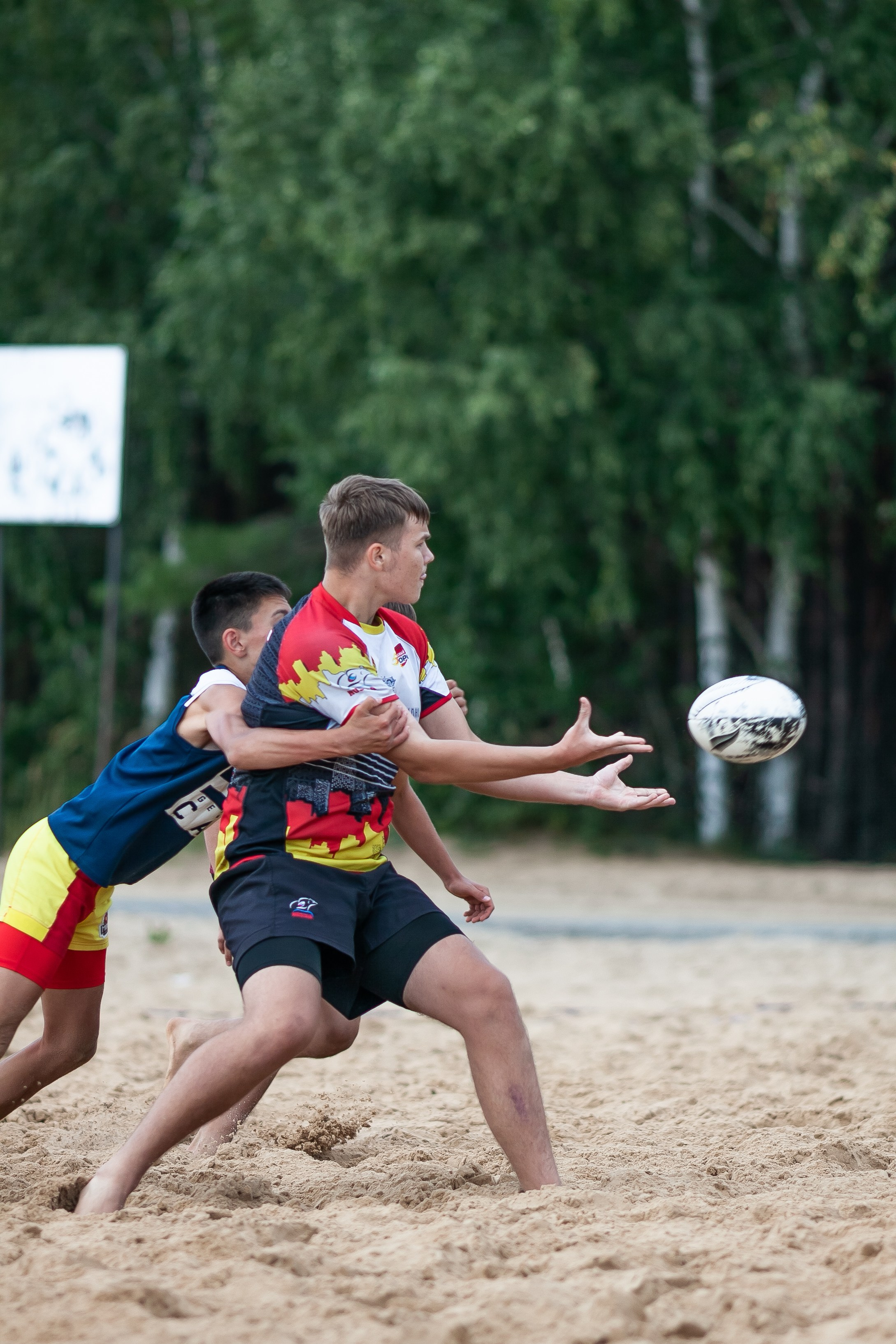 «Кубок «Молота» по пляжному Регби. Фотография