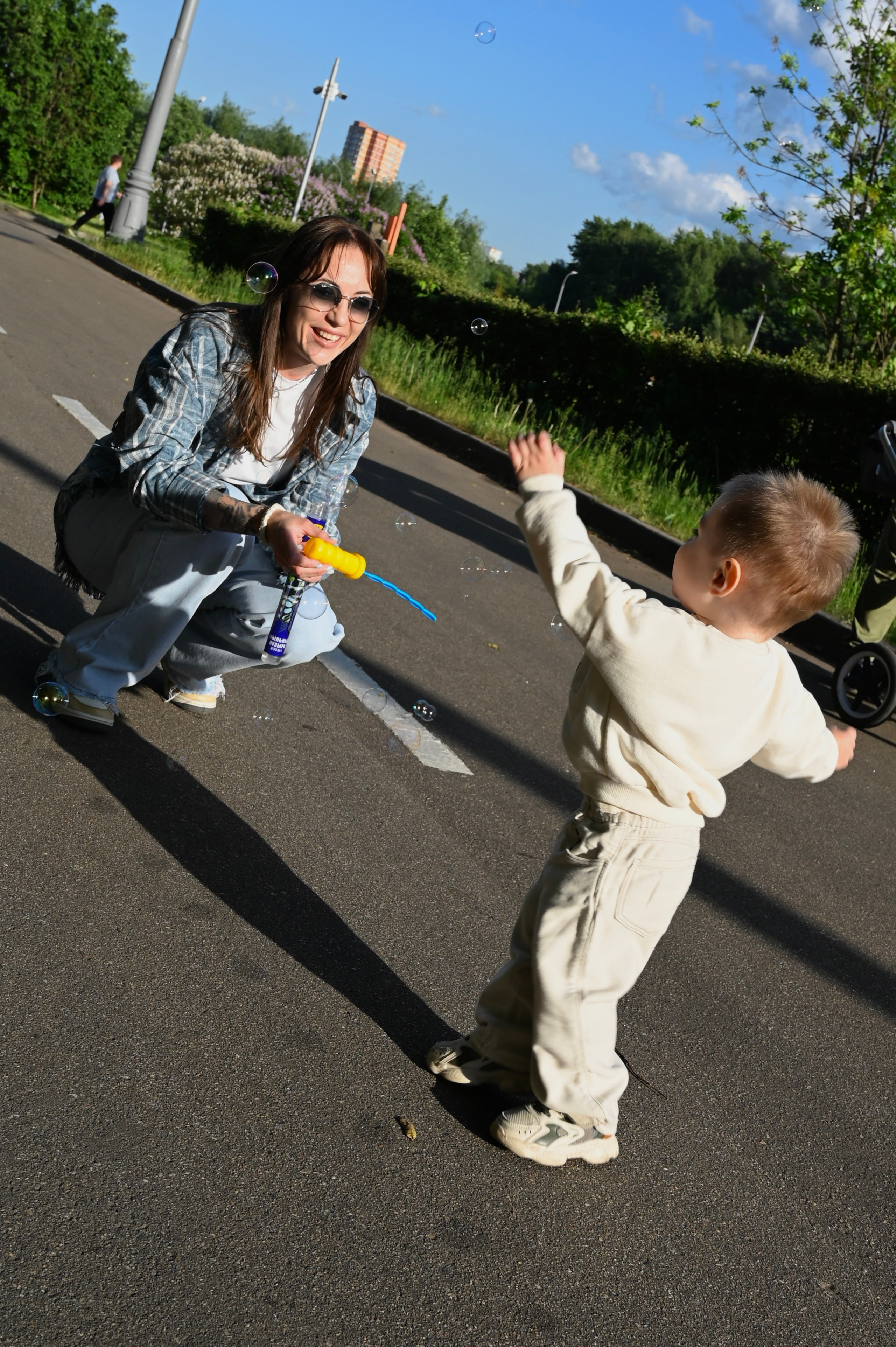 Фотосессия Полины, Дениса и малыша Димы. Свадебный и портретный фотограф в Москве Александр Муравьев