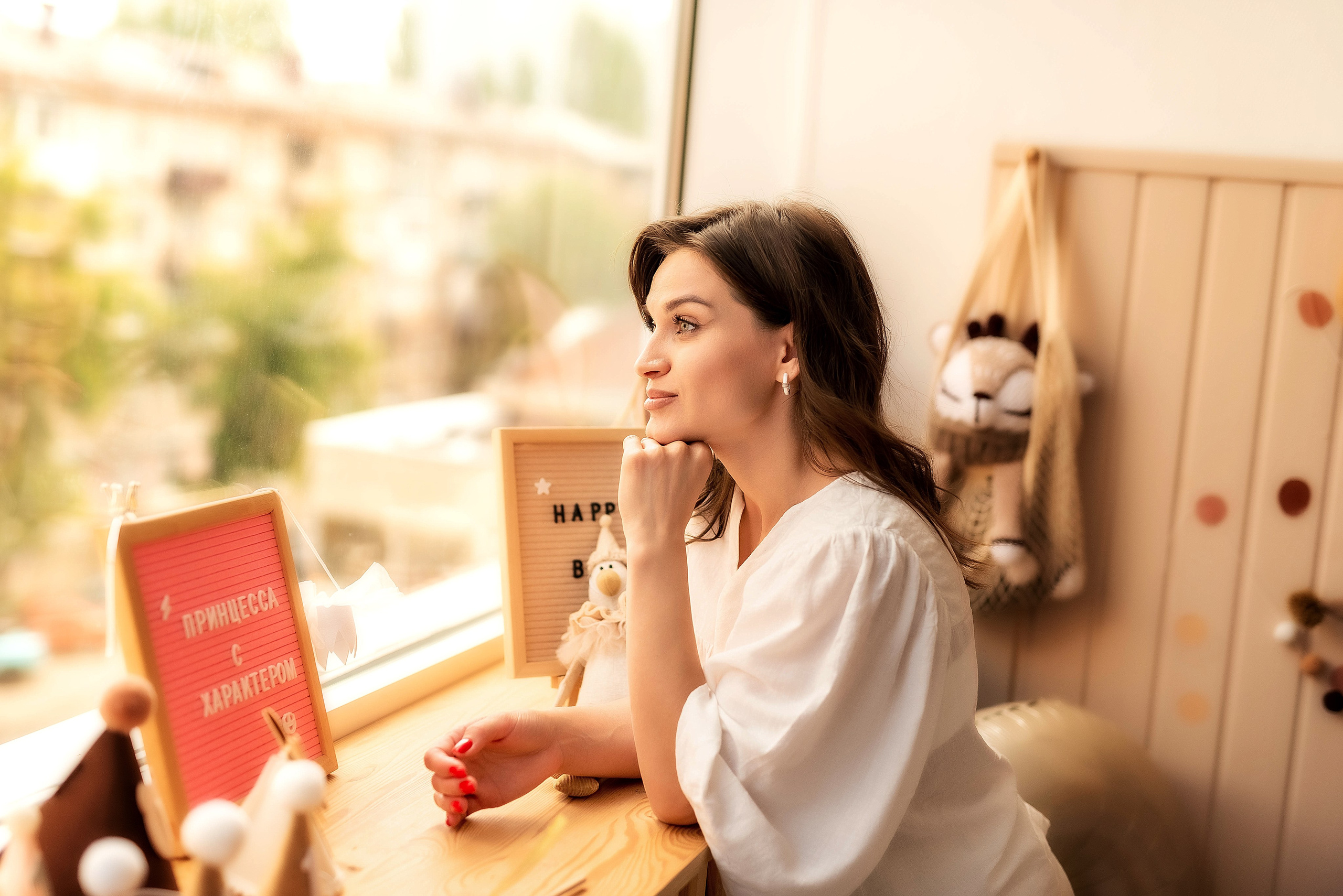 Фотосессия в студии: мама и сын. Семейный, детский фотограф в Воронеже Анна Никитина