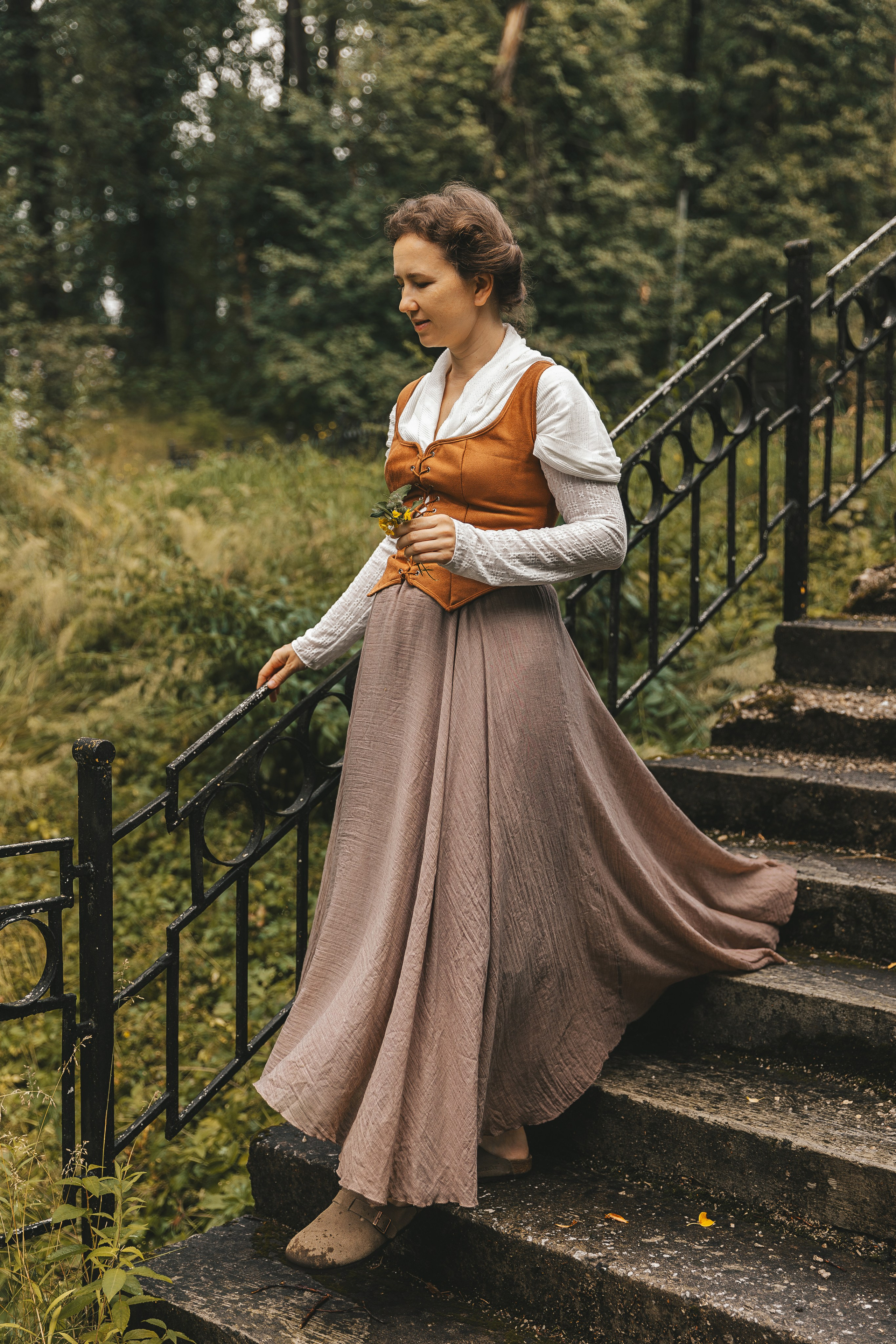 Женский портрет в историческом образе. Семейный и женский фотограф в Москве Надежда Воробьева