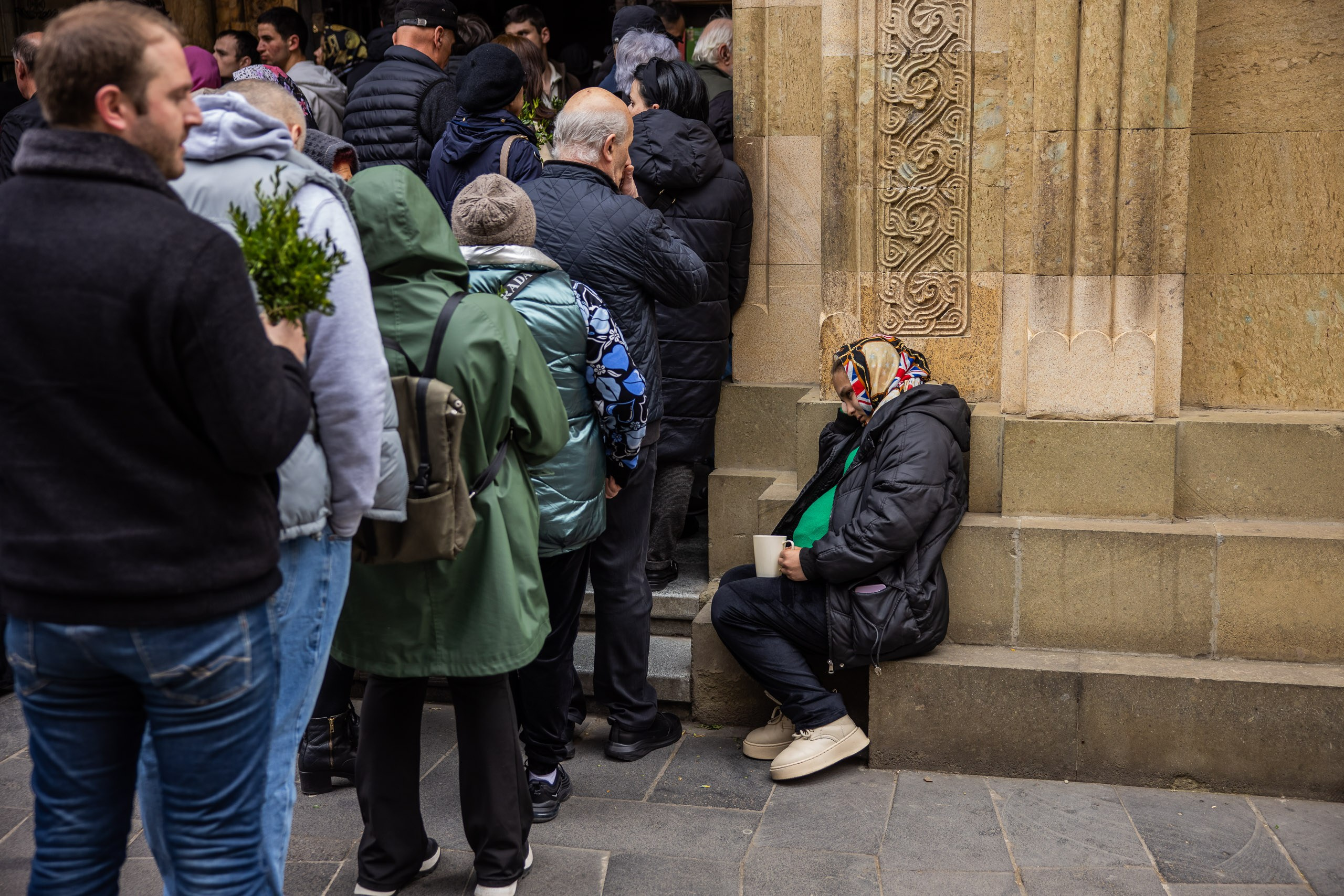 Вербное (Самшитовое) воскресенье в Грузии. Промышленный фотограф, фоторепортаж, Россия