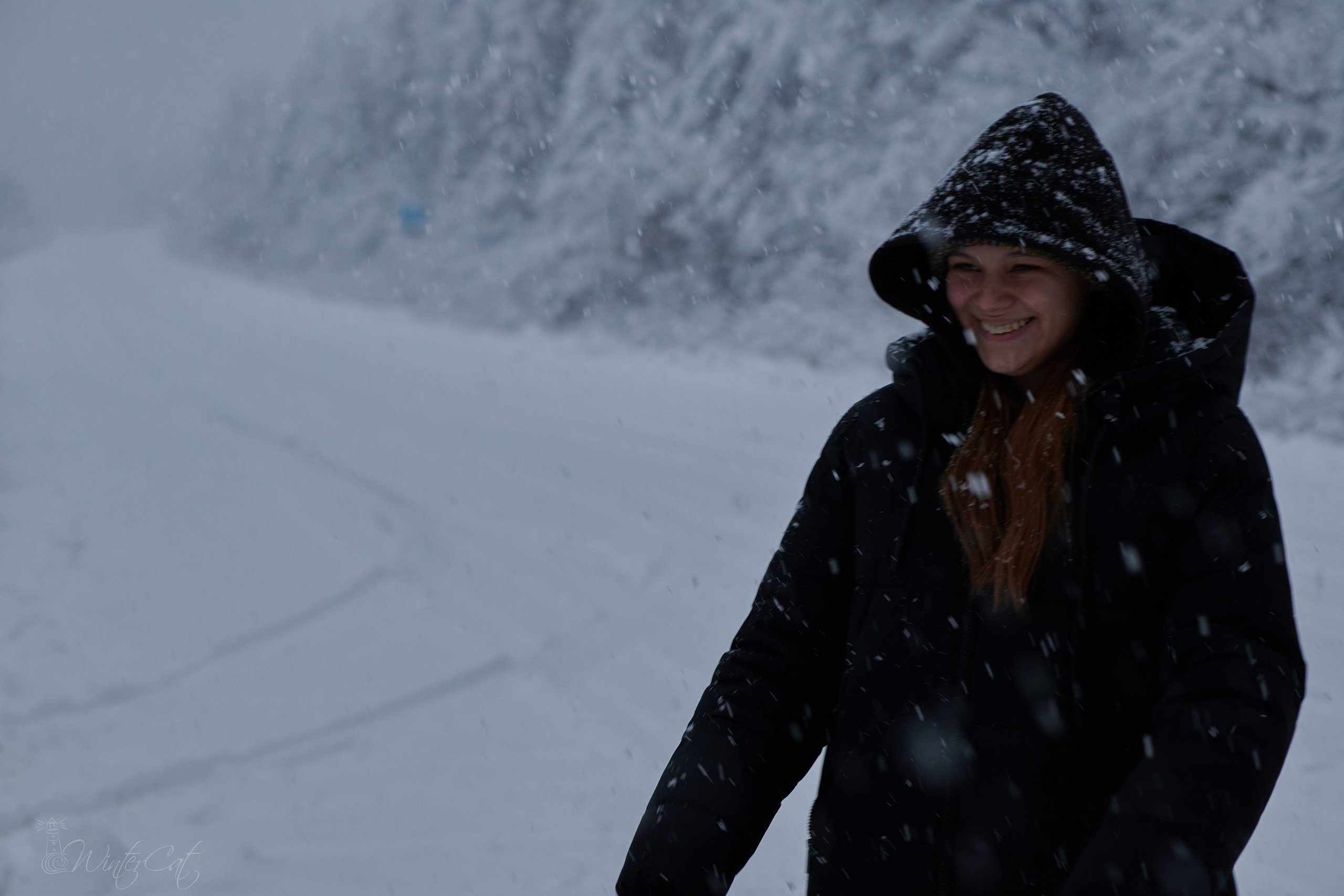 Женя и Снег. Портретный и репортажный фотограф в Магадане Андрей Нефедов WinterCatPhoto
