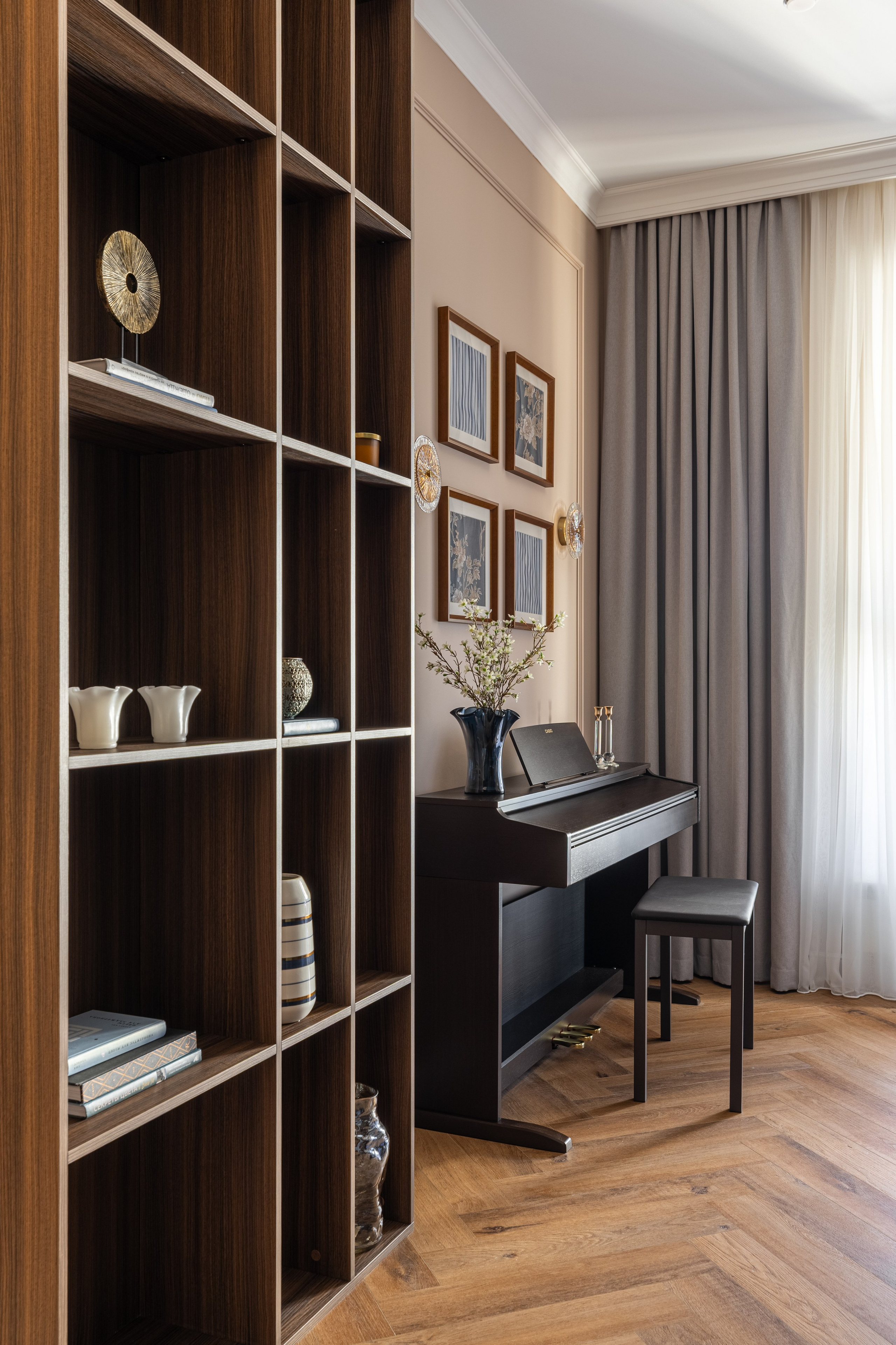 Эклектичный интерьер с элементами современной классики. Веселински | Интерьерный фотограф | Москва