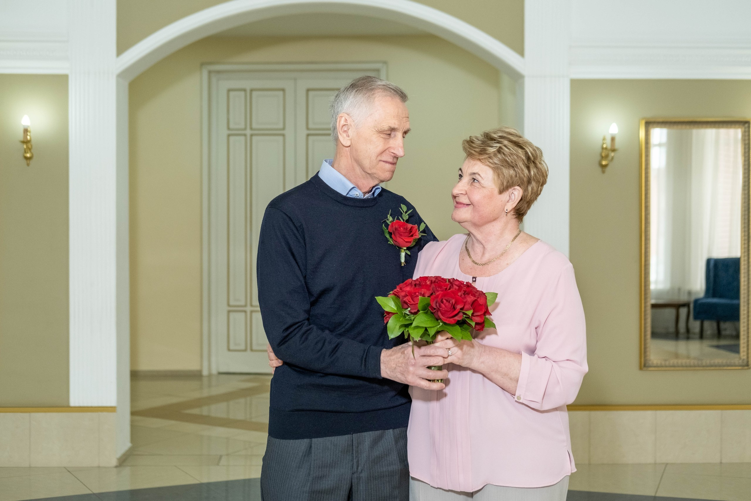 Юбилей свадьбы 50 лет. Любовь Потапова