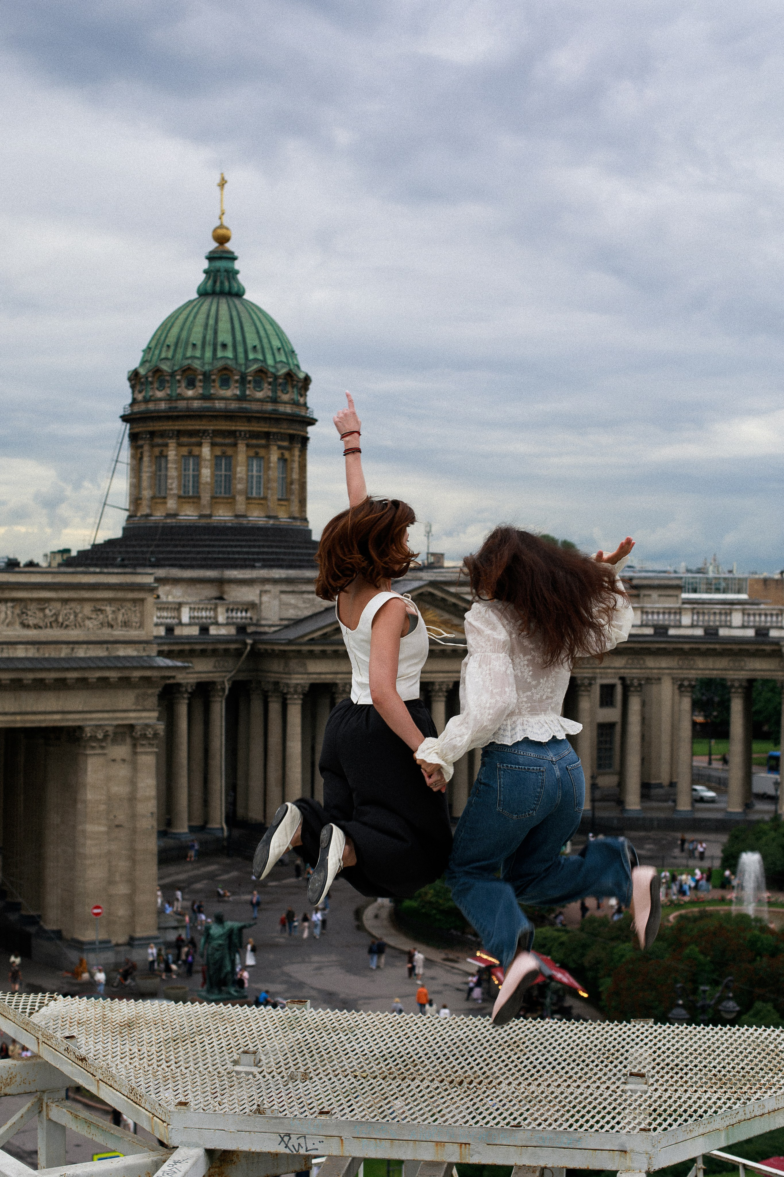 Прогулка у Казанского собора с Ириной. Фотограф в Санкт-Петербурге Таня Михайлова