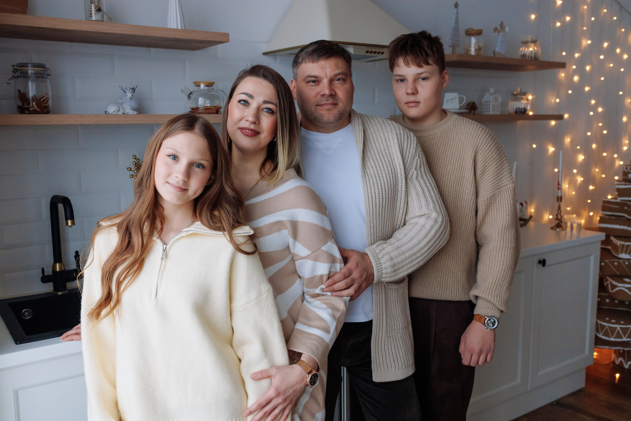 Большая семья Геннадия и Татьяны. Женский и семейный фотограф в Томске Алиса Качан