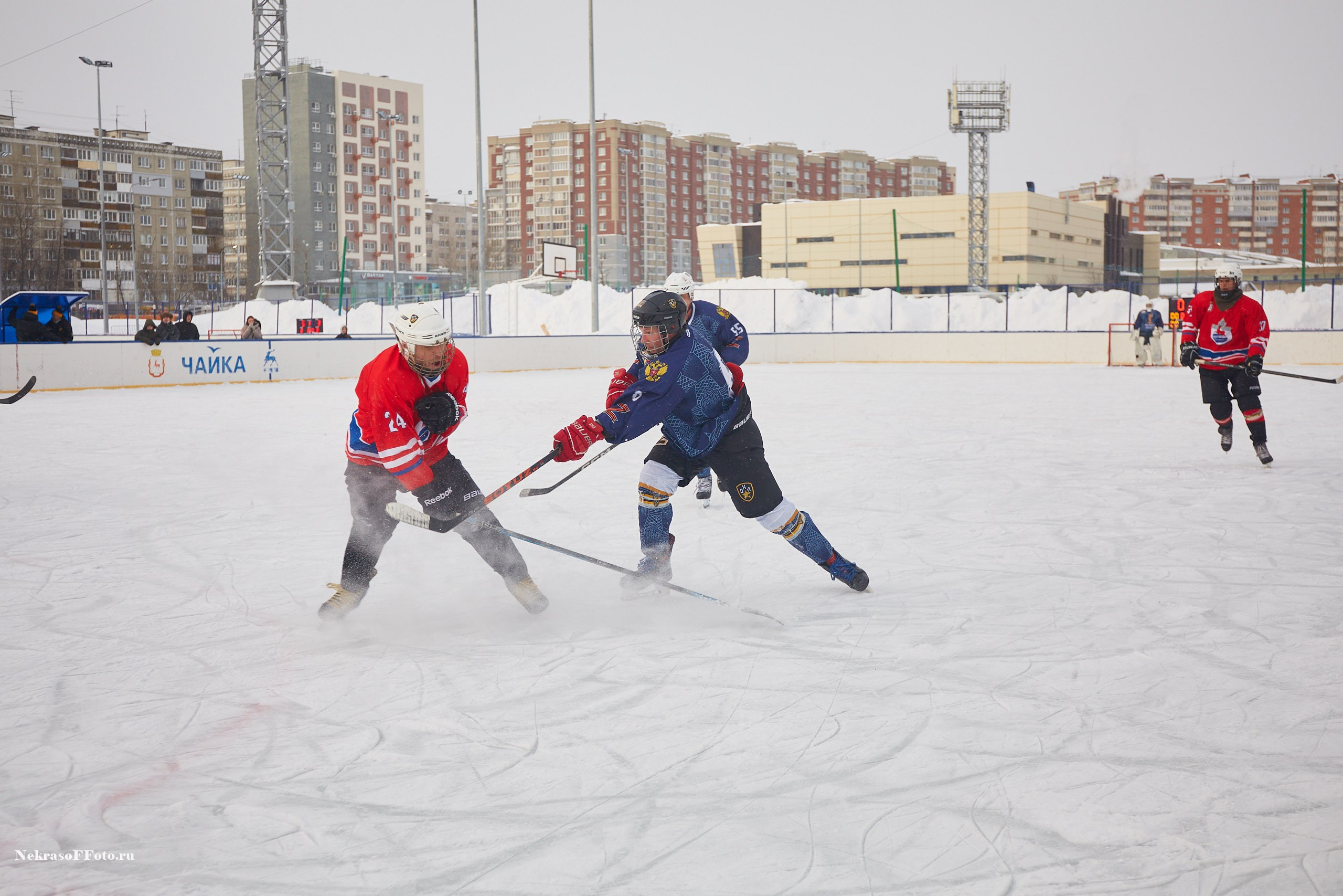 Турнир по хоккею «Русская классика» в рамках Офицерской хоккейной лиги. Спортивный фотограф Некрасов Денис