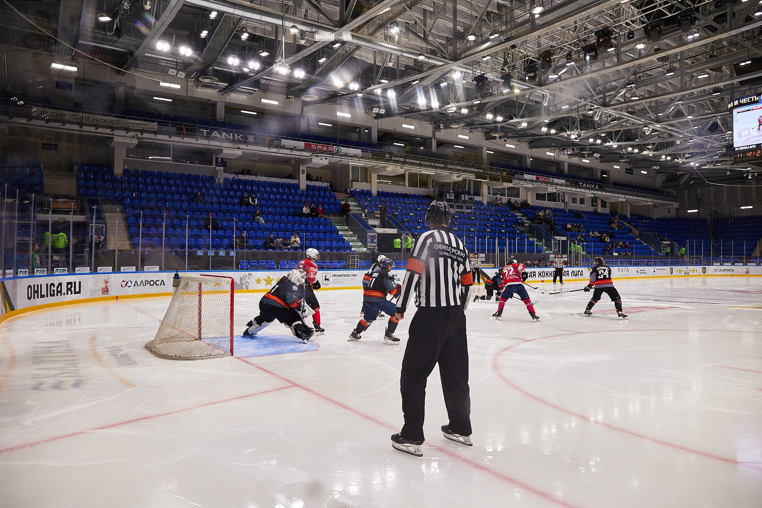 Репортаж. Офицерская хоккейная лига 2025 год. Спортивный фотограф Некрасов Денис