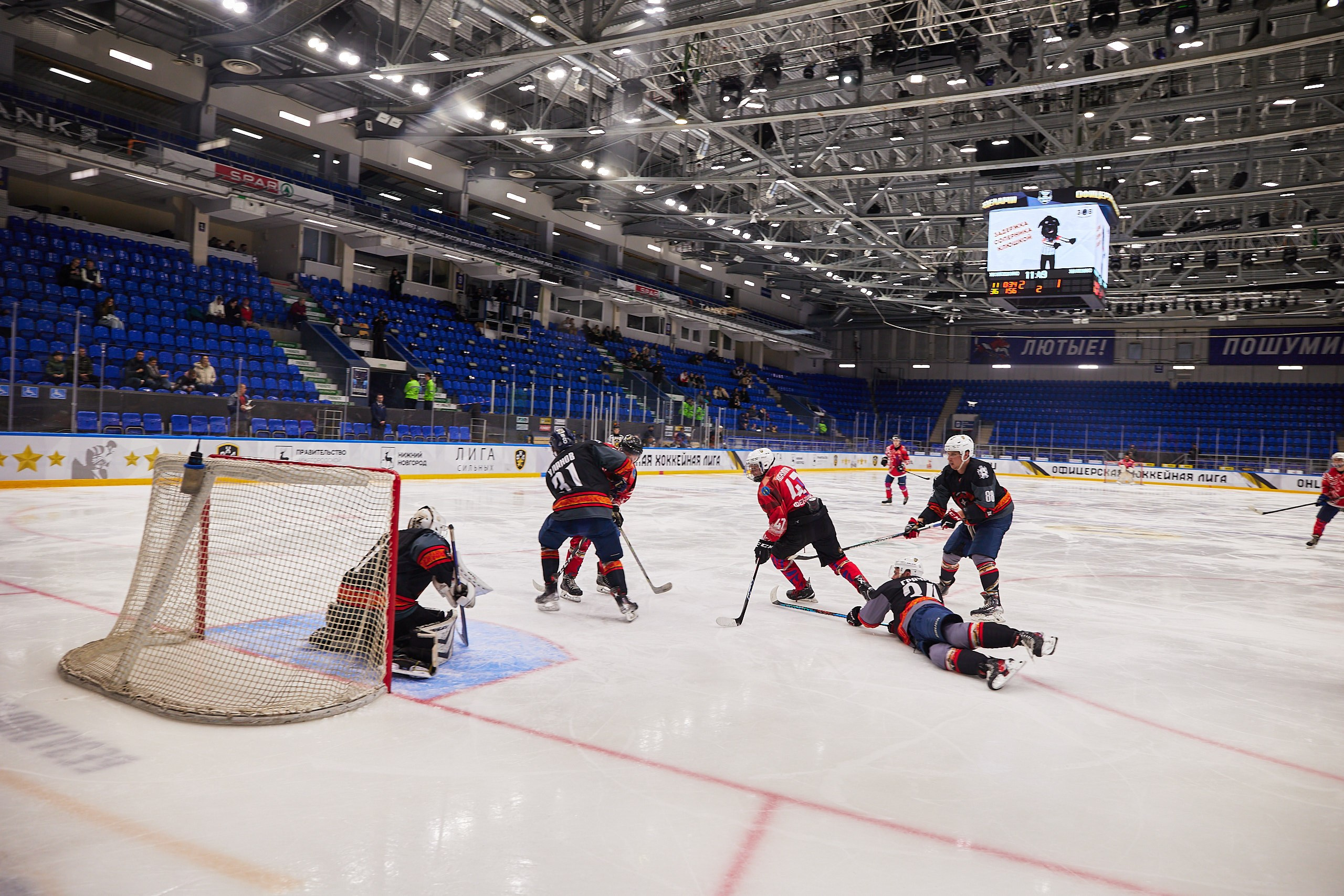 Репортаж. Офицерская хоккейная лига 2025 год. Спортивный фотограф Некрасов Денис
