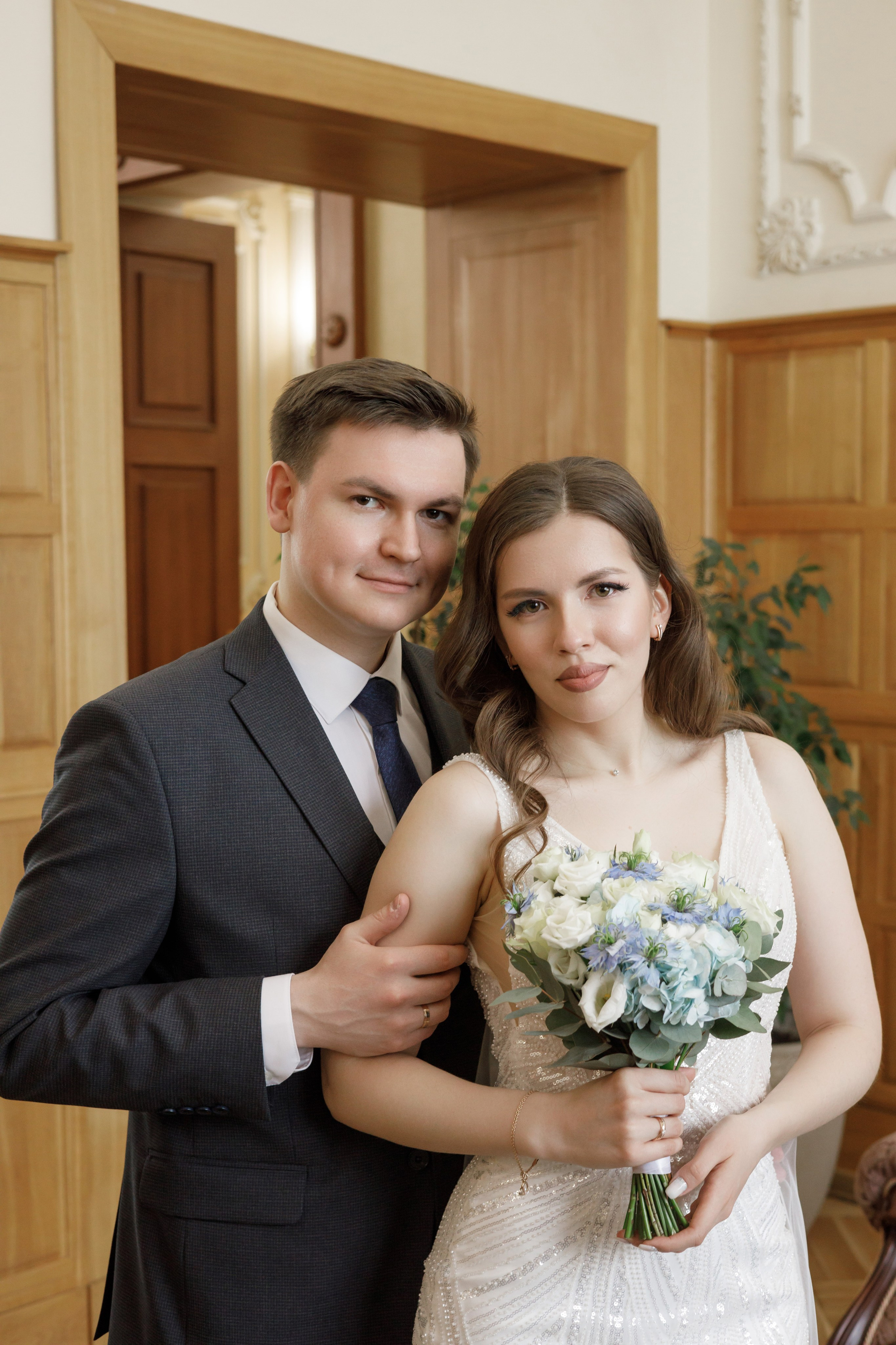 Даша и Дима, Грибоедовский ЗАГС. Свадебный и репортажный фотограф (Москва, Королев и другие)