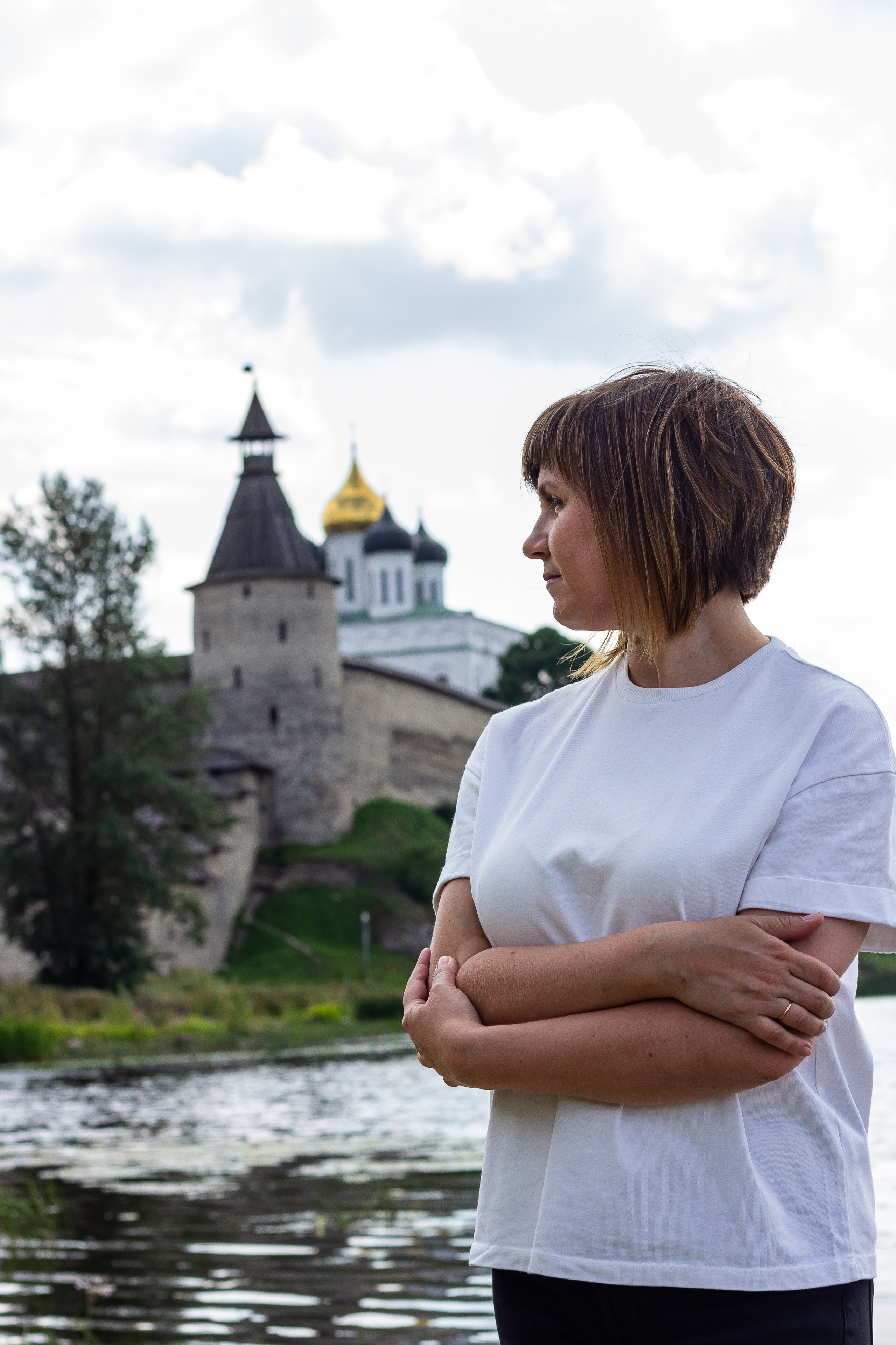 Семейная прогулка по Пскову. Фотограф Елена Зиновьева