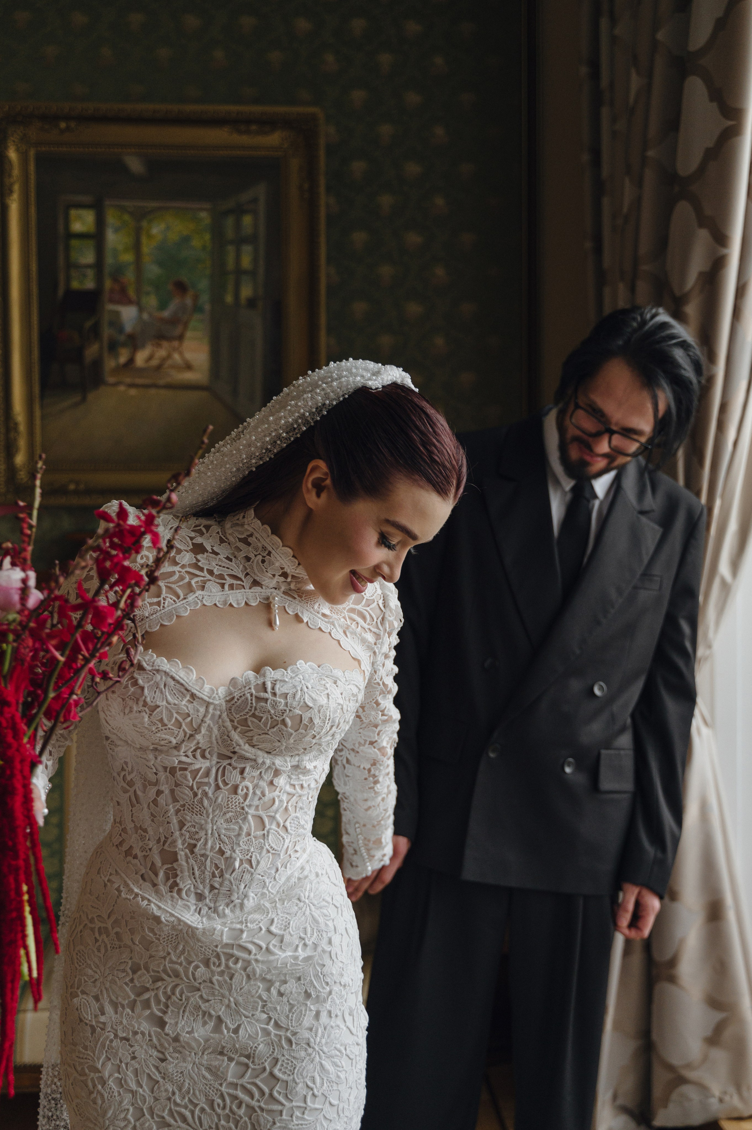 Денис и Анастасия. Метрополь и Особняк Спиридонова. Свадебный фотограф Москва и Санкт-Петербург. Анастасия Чудина