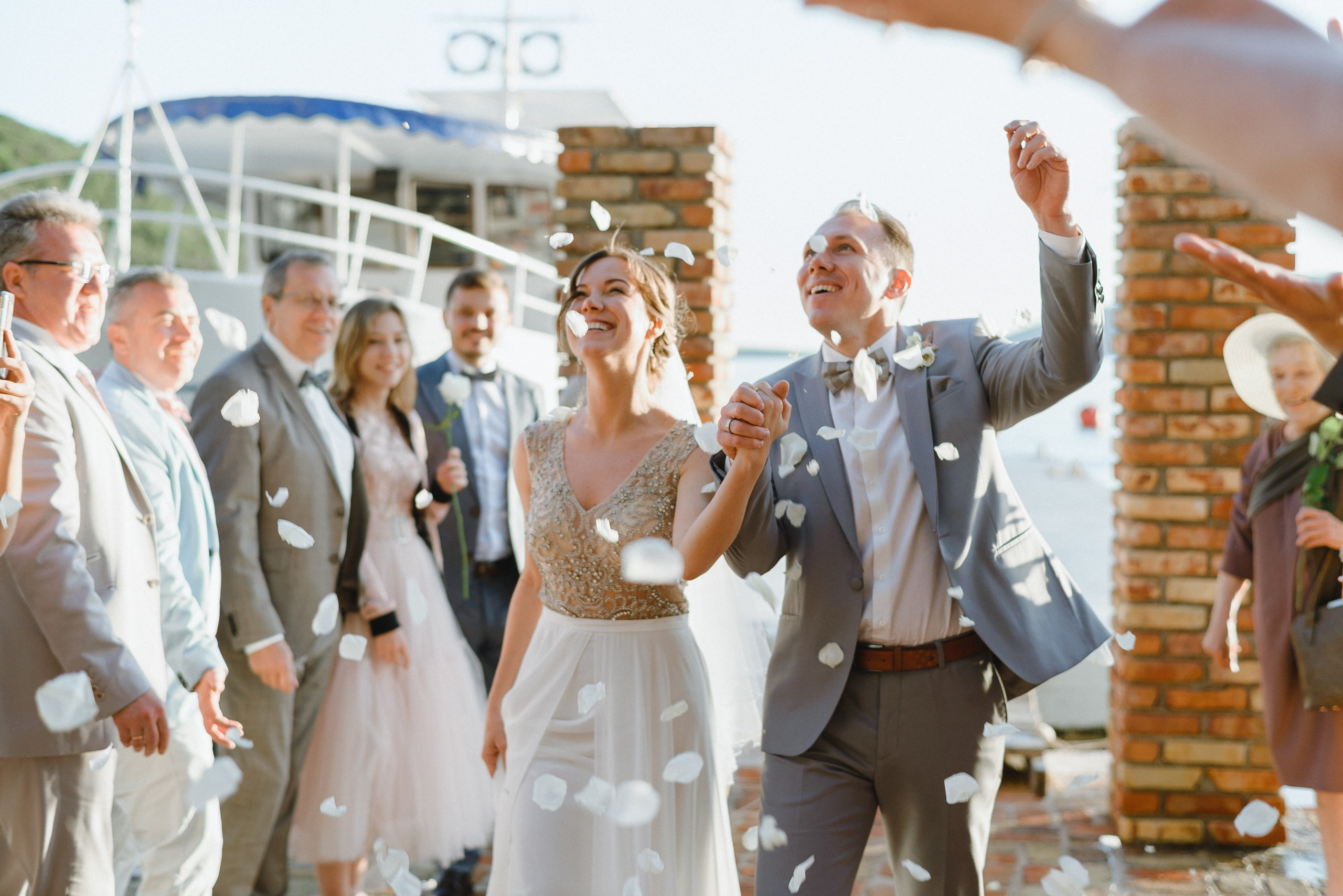 Свадебная церемония в Черногории. Изящная фотография | Ксения Милушкина