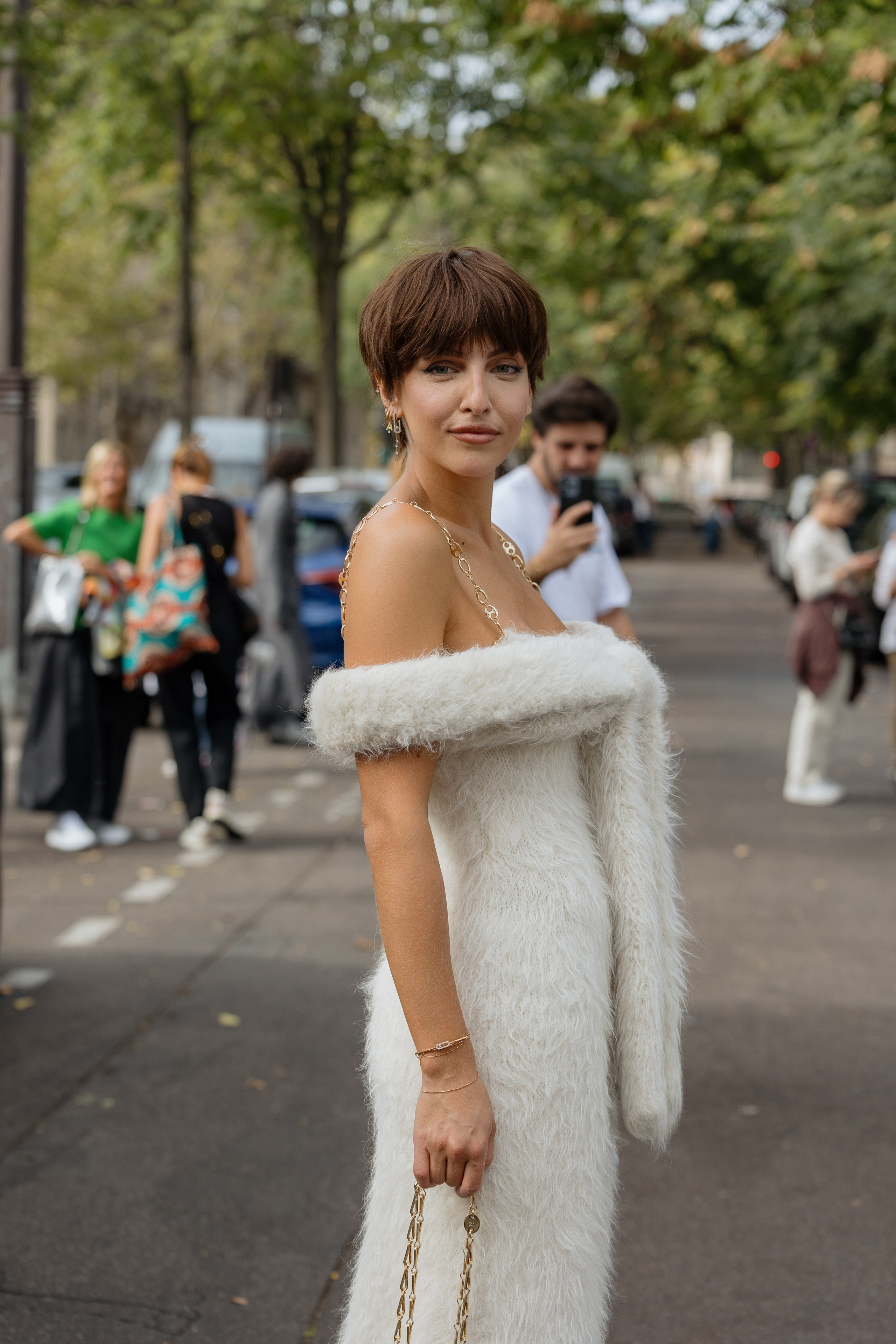 PFW SPRING SUMMER 2024 RABANNE. Photographer in Milan Ivan Goncharov