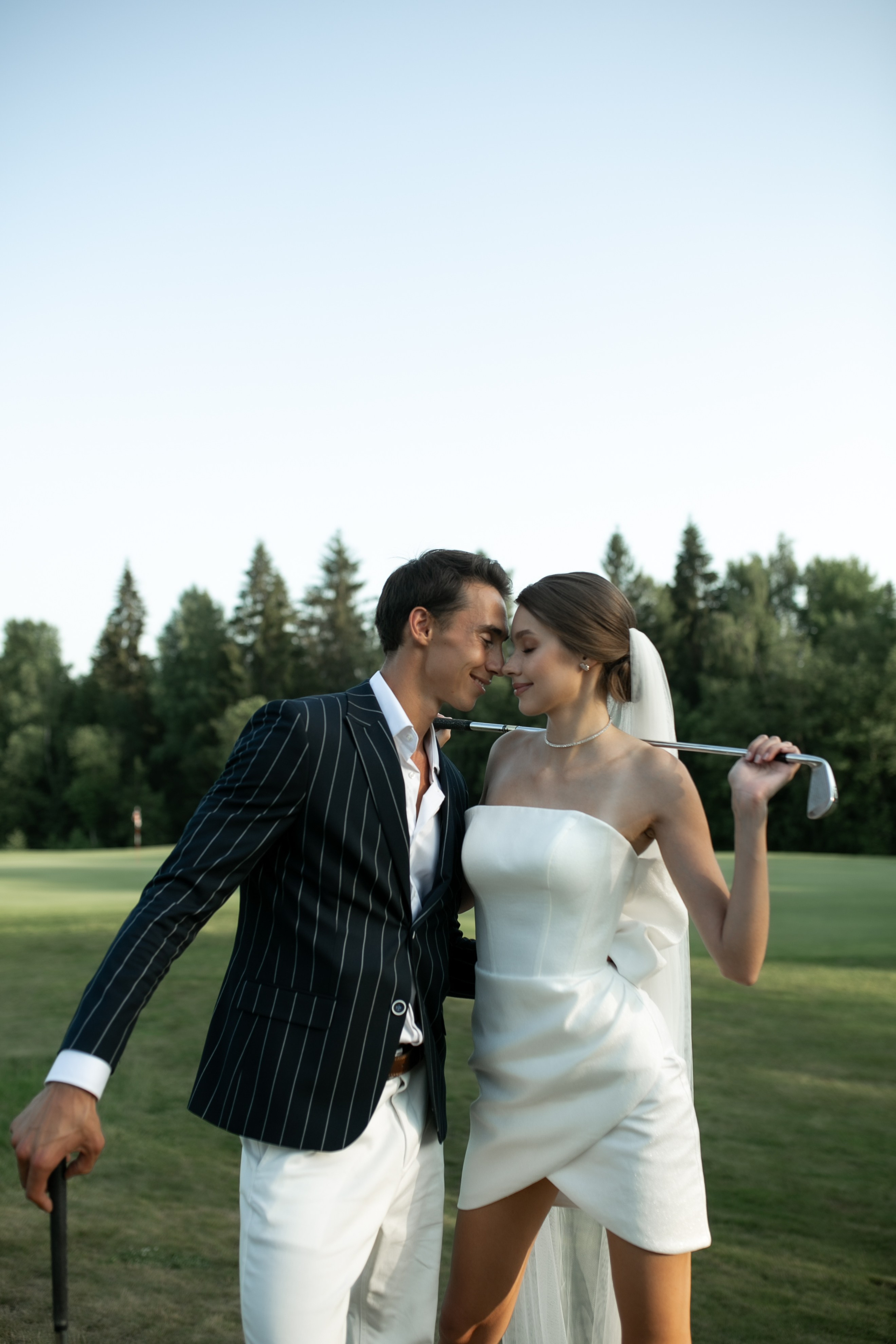Alina & Georgy Golf Wed