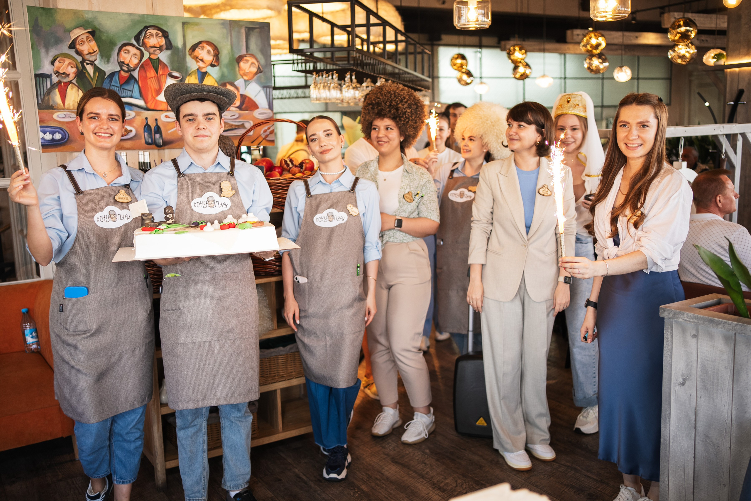 День рождения ресторана «Хочу Пури». Фотограф на любое событие в Кемерово