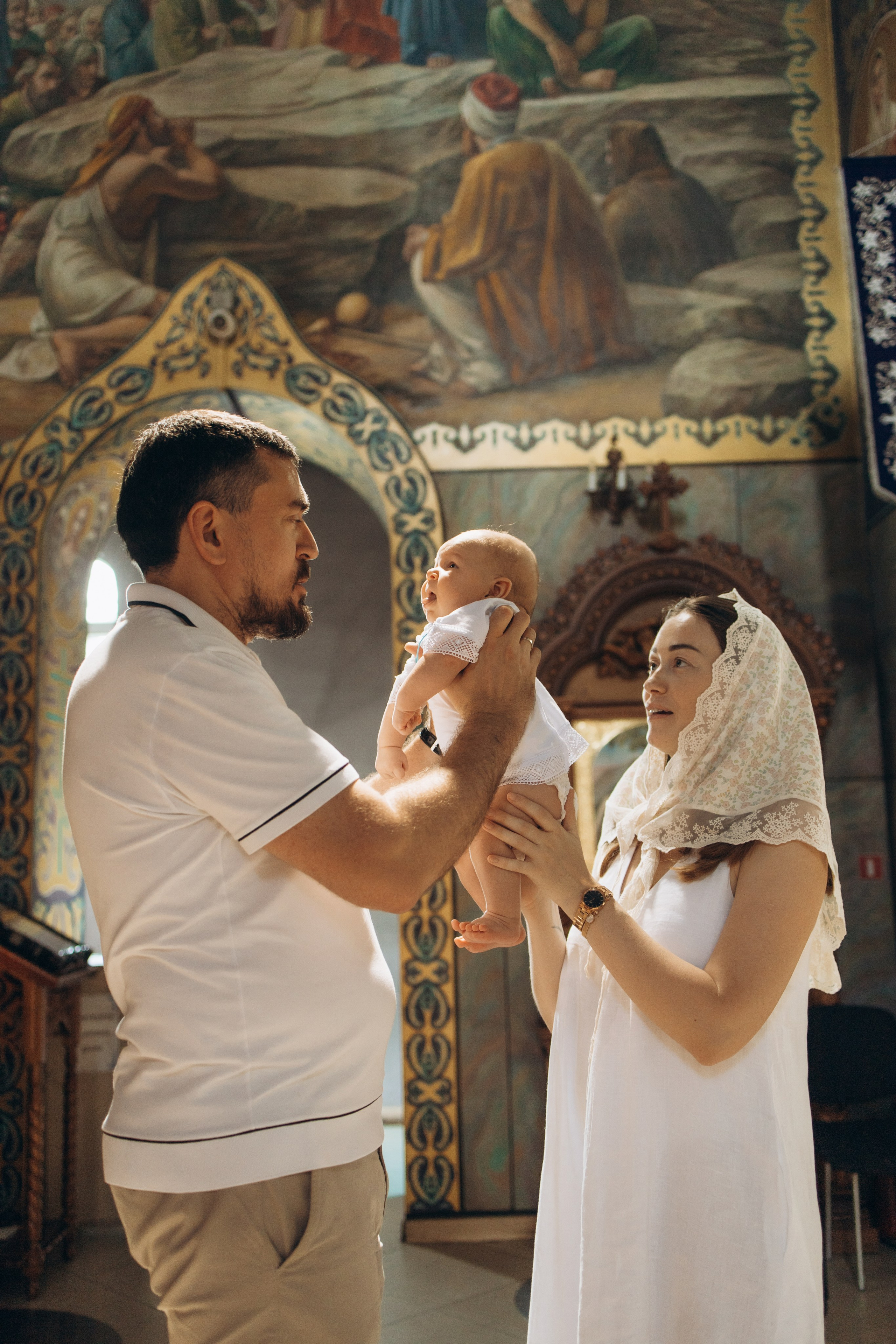 Крещение Ивана. Самый теплый фотограф в Краснодаре Рябоконь Ксения