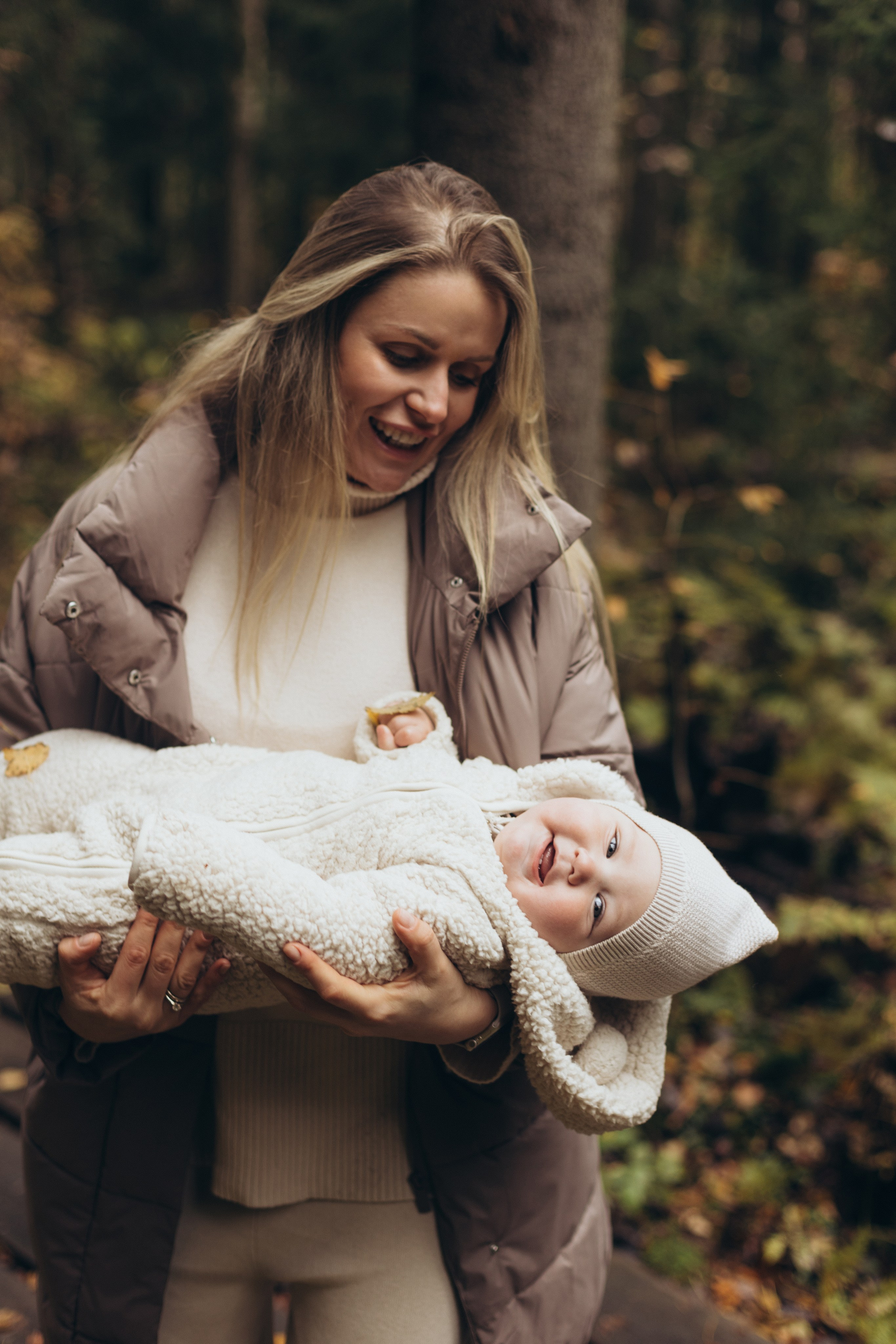 В осеннем лесу. Фотограф из Петербурга