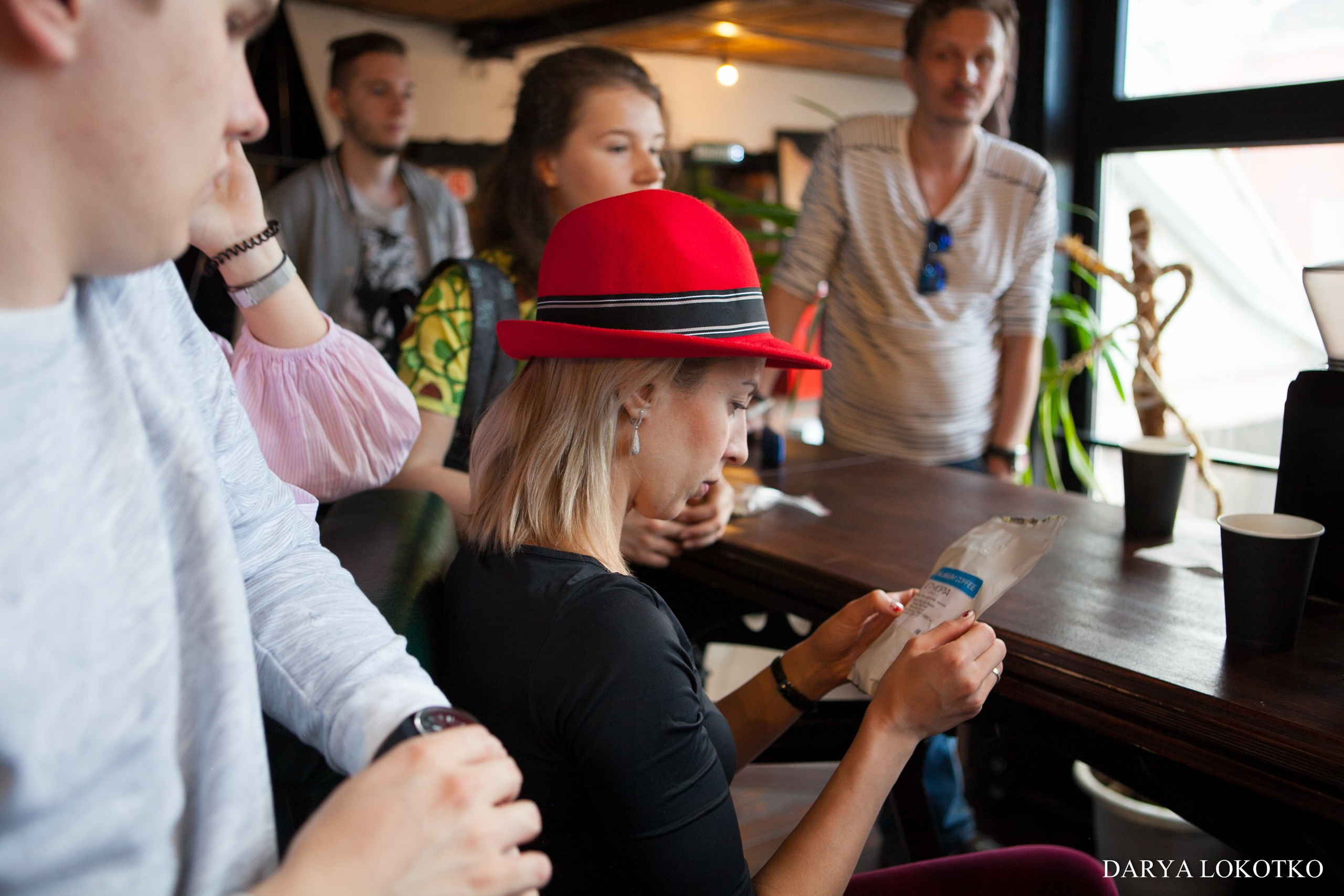 Лекция от Woodcoffee + дегустация кофе. Фотограф Дарья Локотко в Красноярске