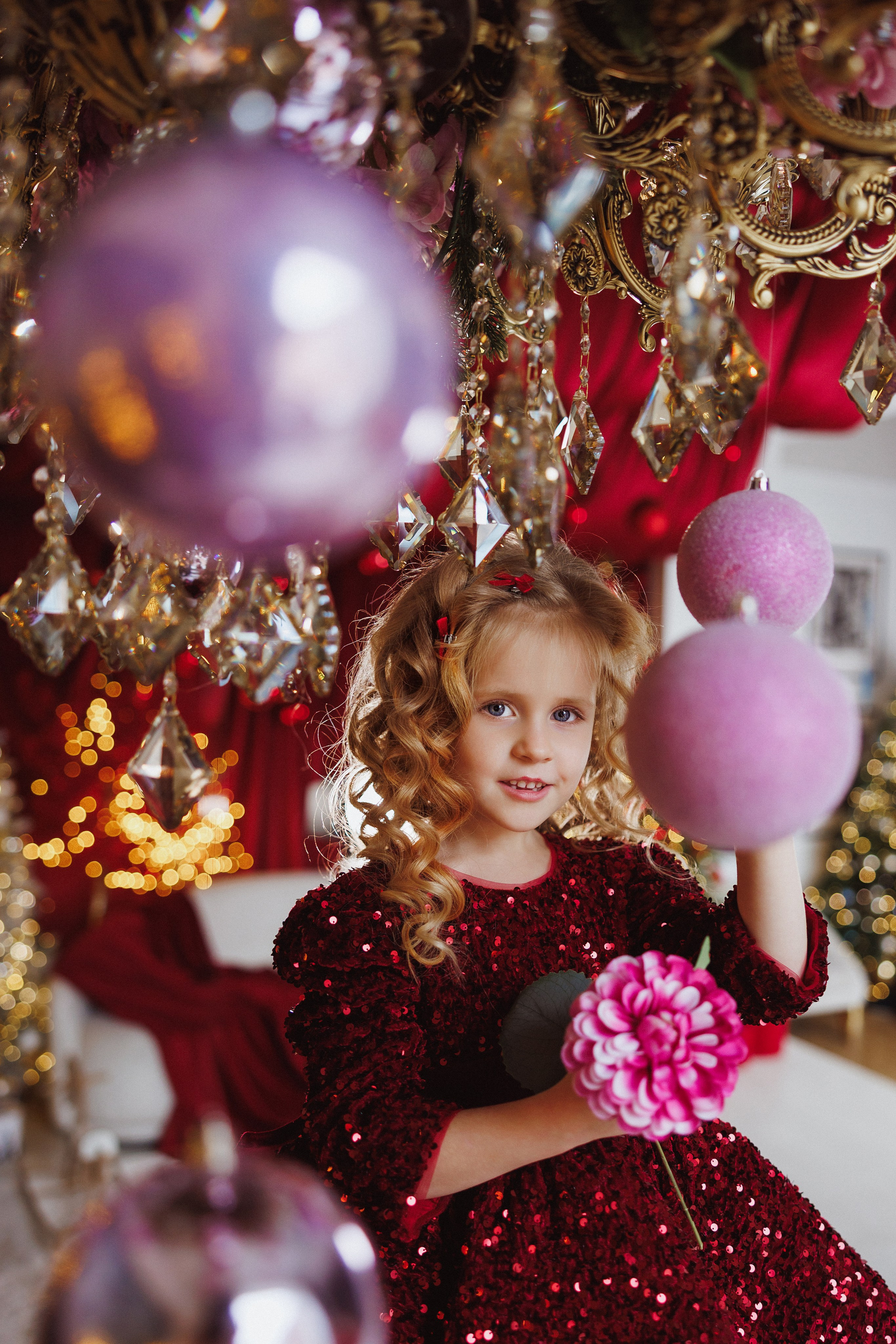 Новогодняя фотосессия в фотостудии «Океан», город Краснодар. Семейный и детский фотограф в Краснодаре Анна Трашкова