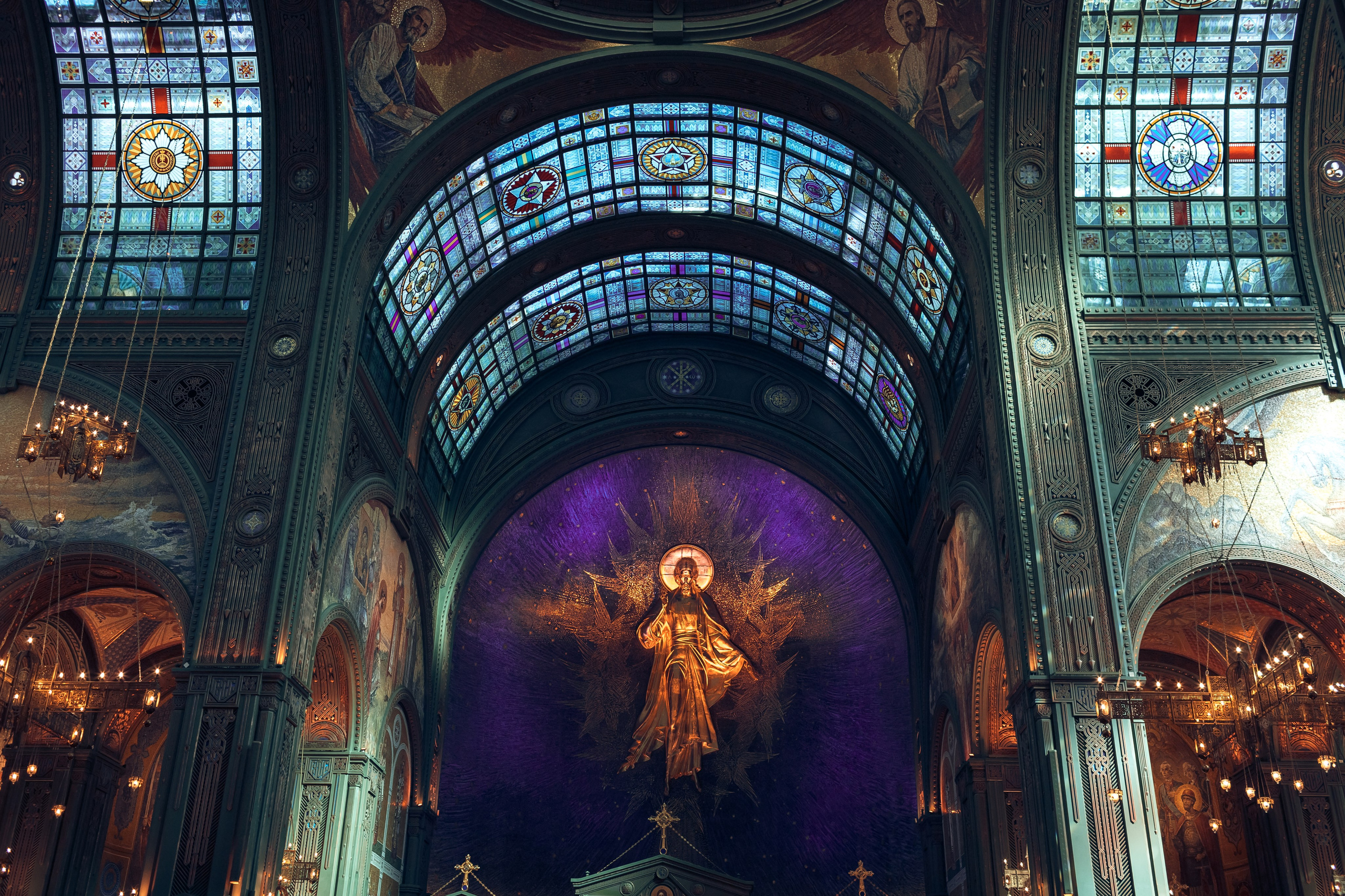 Крещение в Храме Вооруженных Сил России. Профессиональный фотограф в Москве и Мо Мария Шантарёва