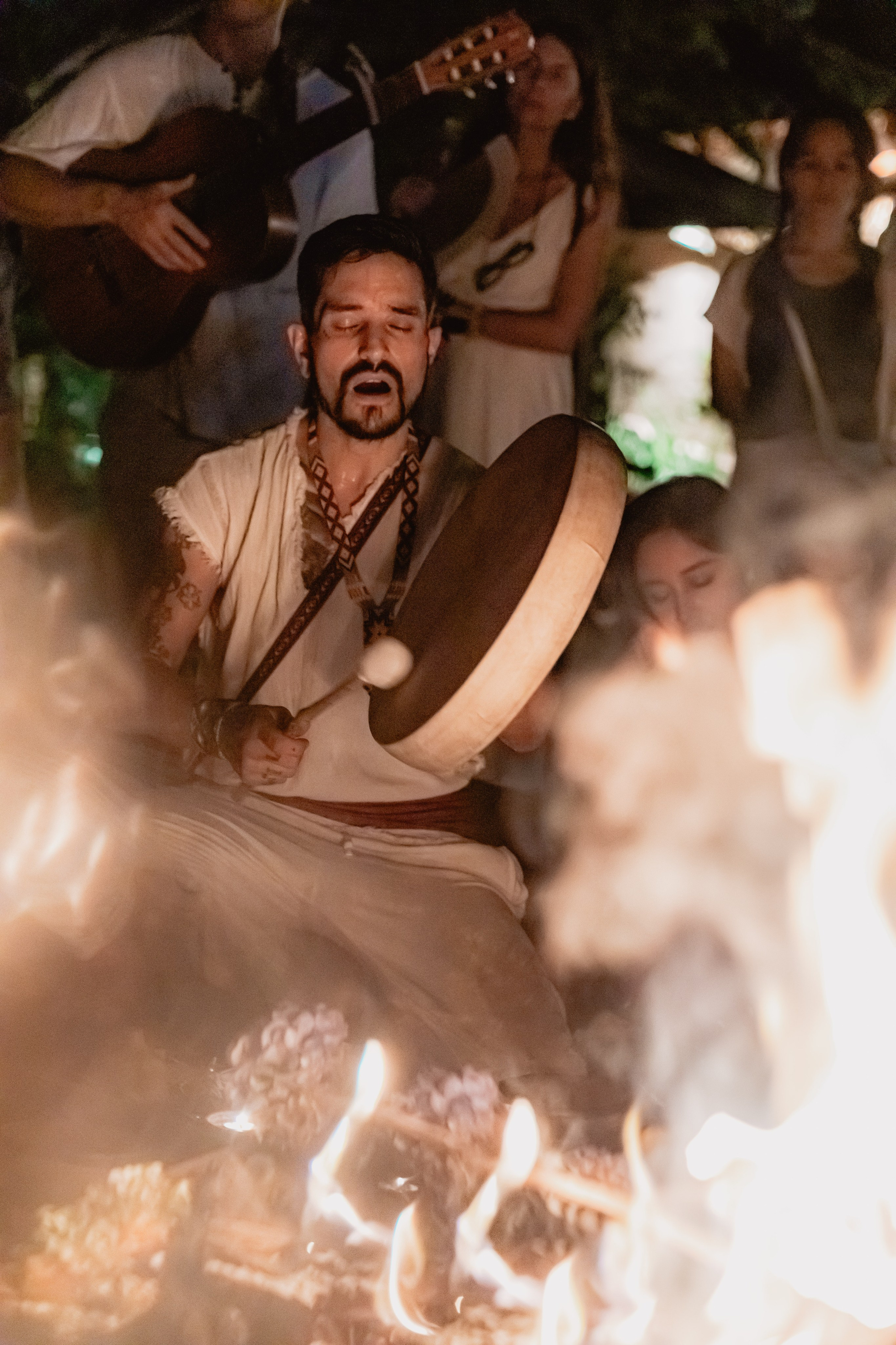 Cacao ceremony Full moon jan w Juan. Mariam Bagdasaryan