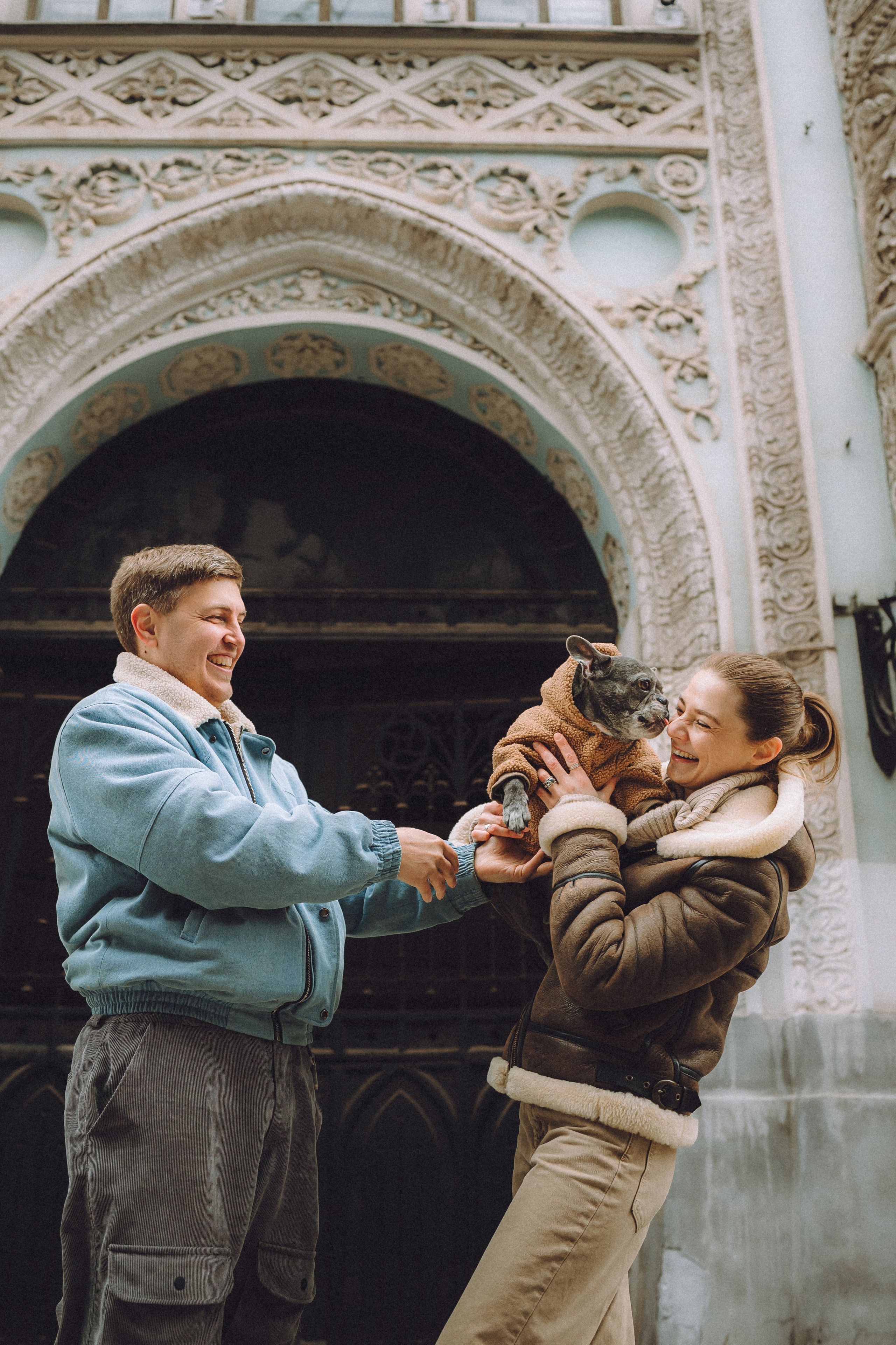 Юля, Вова и Моня