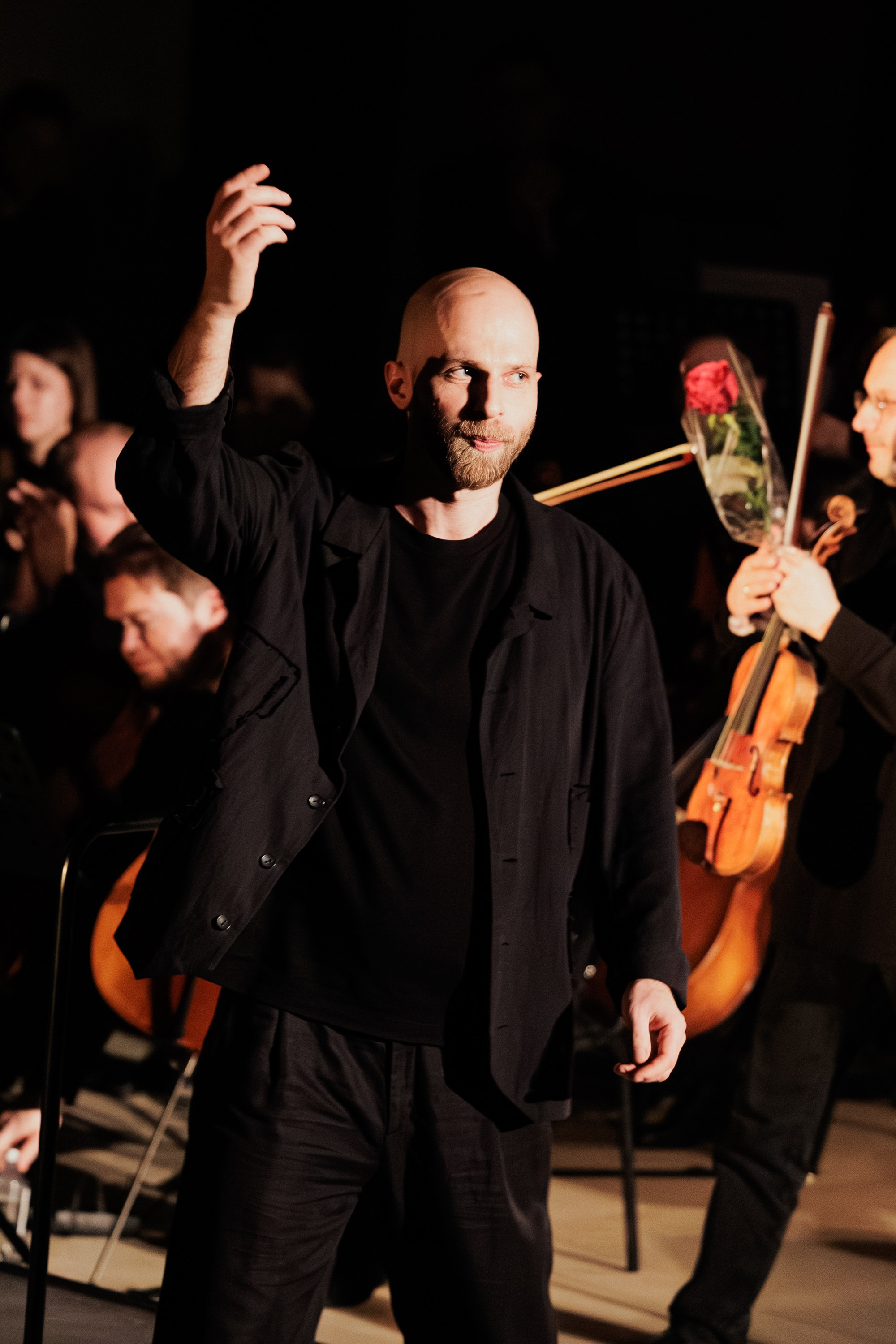 Концерт музыки композитора-резидента Алексея Ретинского «Dom Radio». Репортажный фотограф в Санкт-Петербурге Александр Паклин