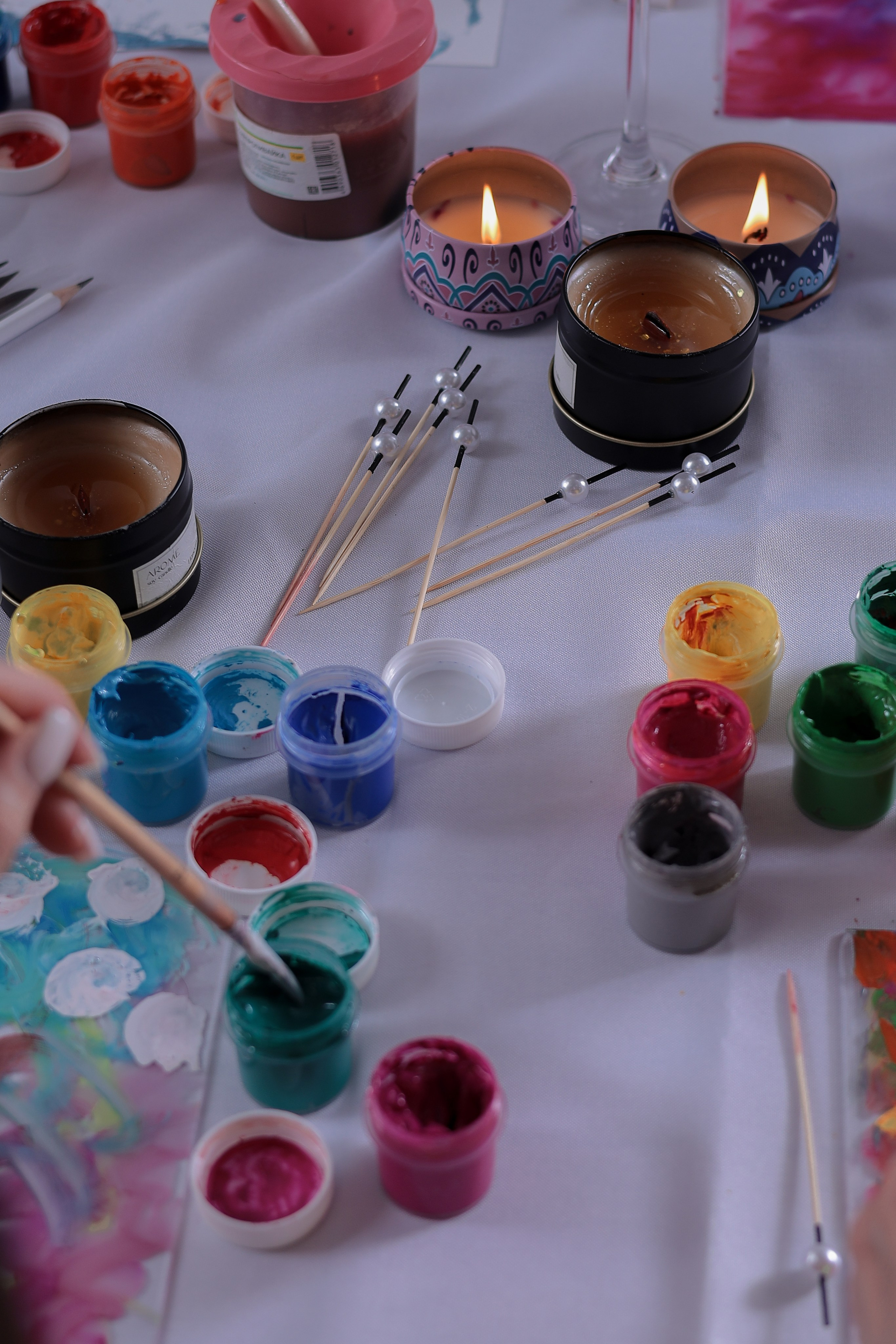 Арт-терапия + аэройога. Фотограф Надршина Лилия