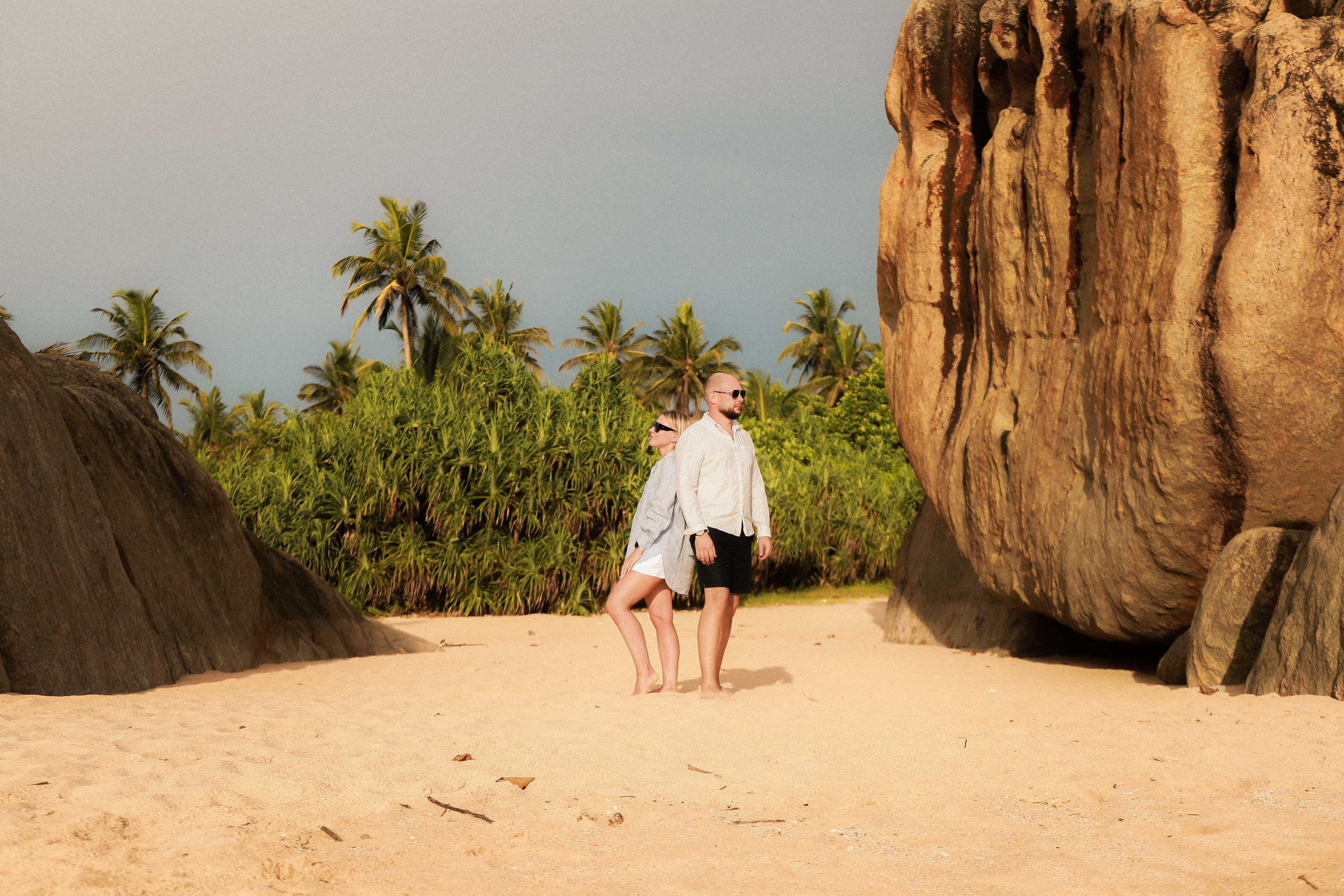 Южный пляж. Фотограф на Шри-Ланке