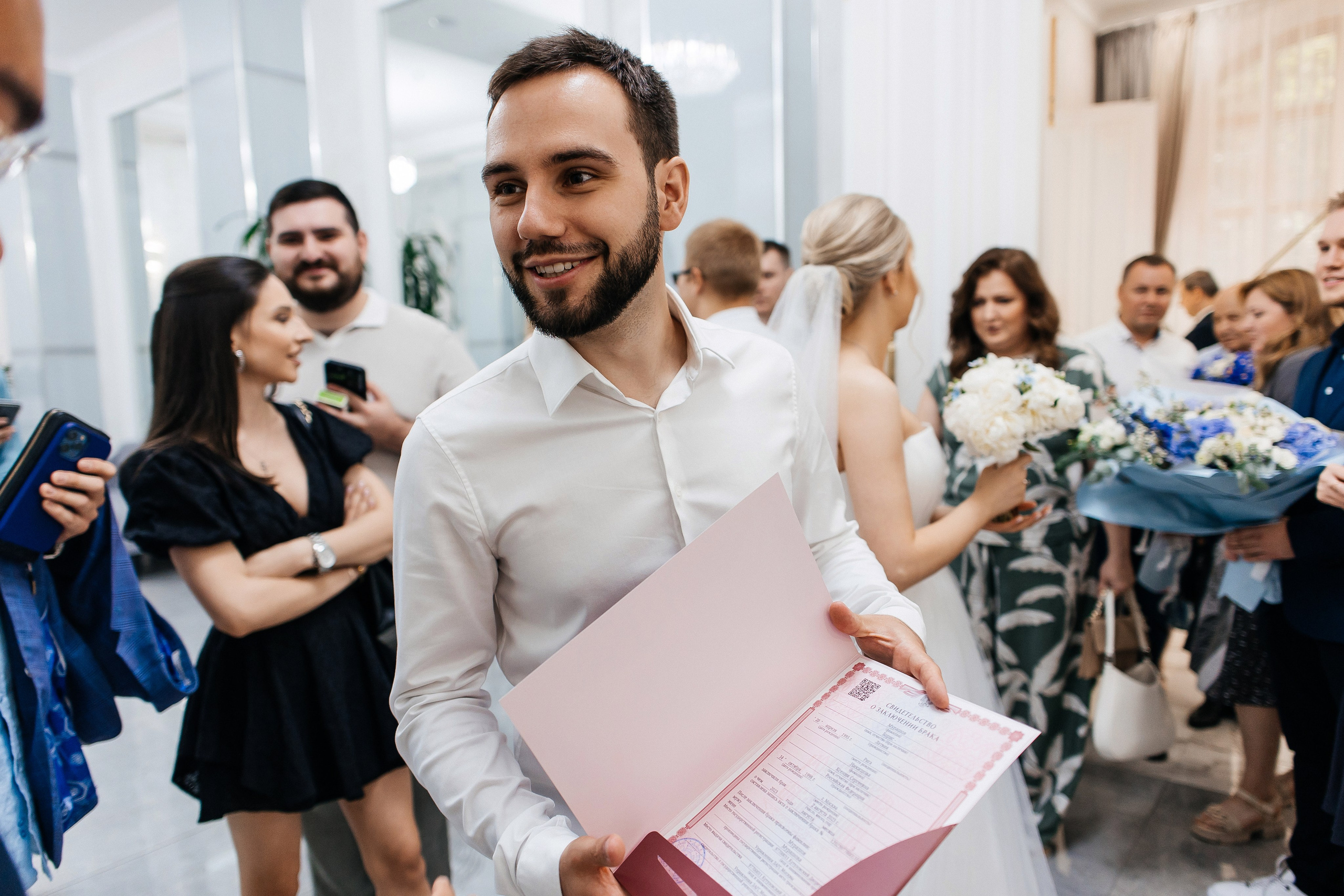 Борис и Ксения (утро + Загс + прогулка). Фотограф в Москве Екатерина Потапова