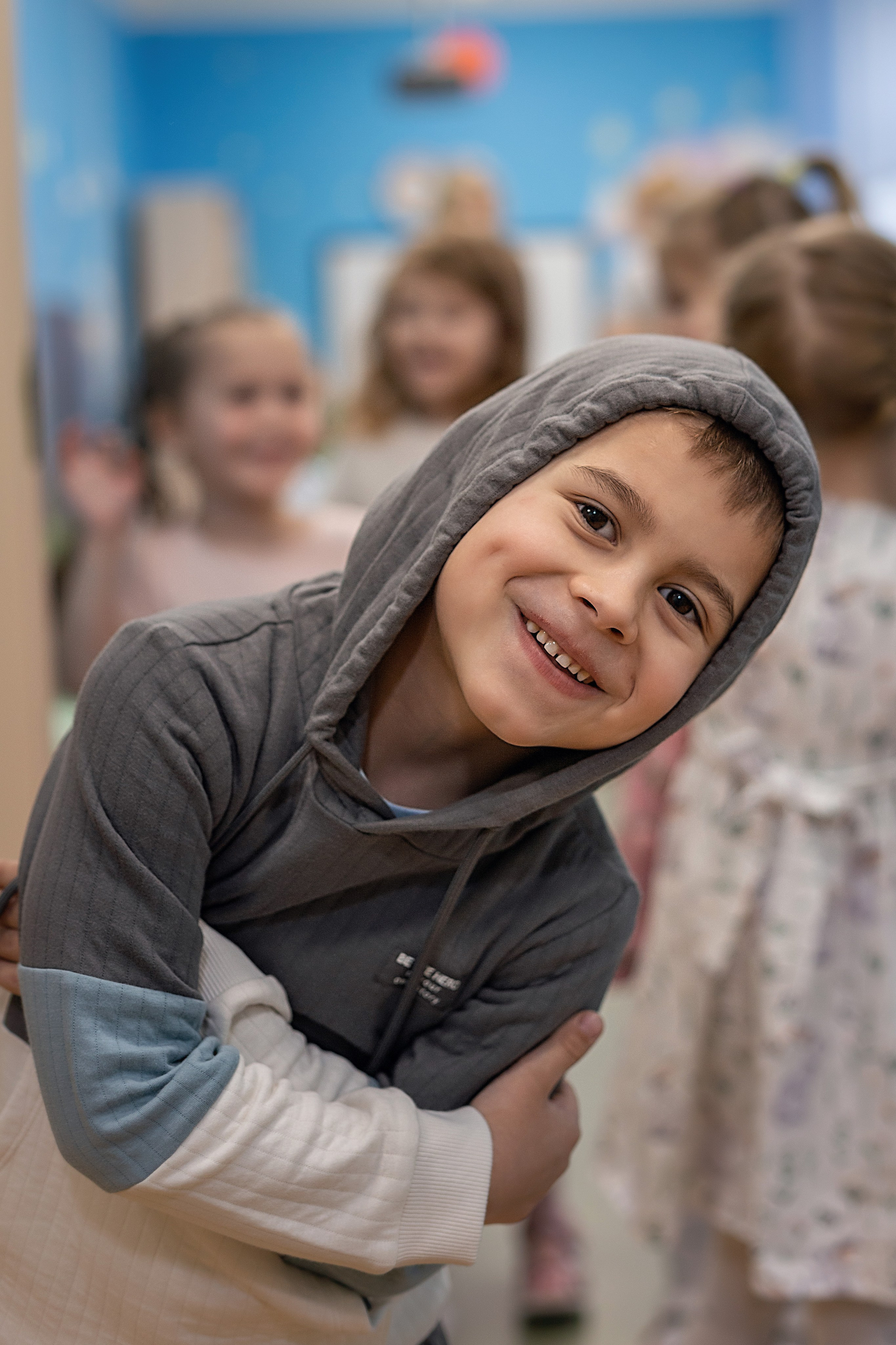 День в саду_ноябрь 2024. Семейный фотограф в Санкт-Петербурге