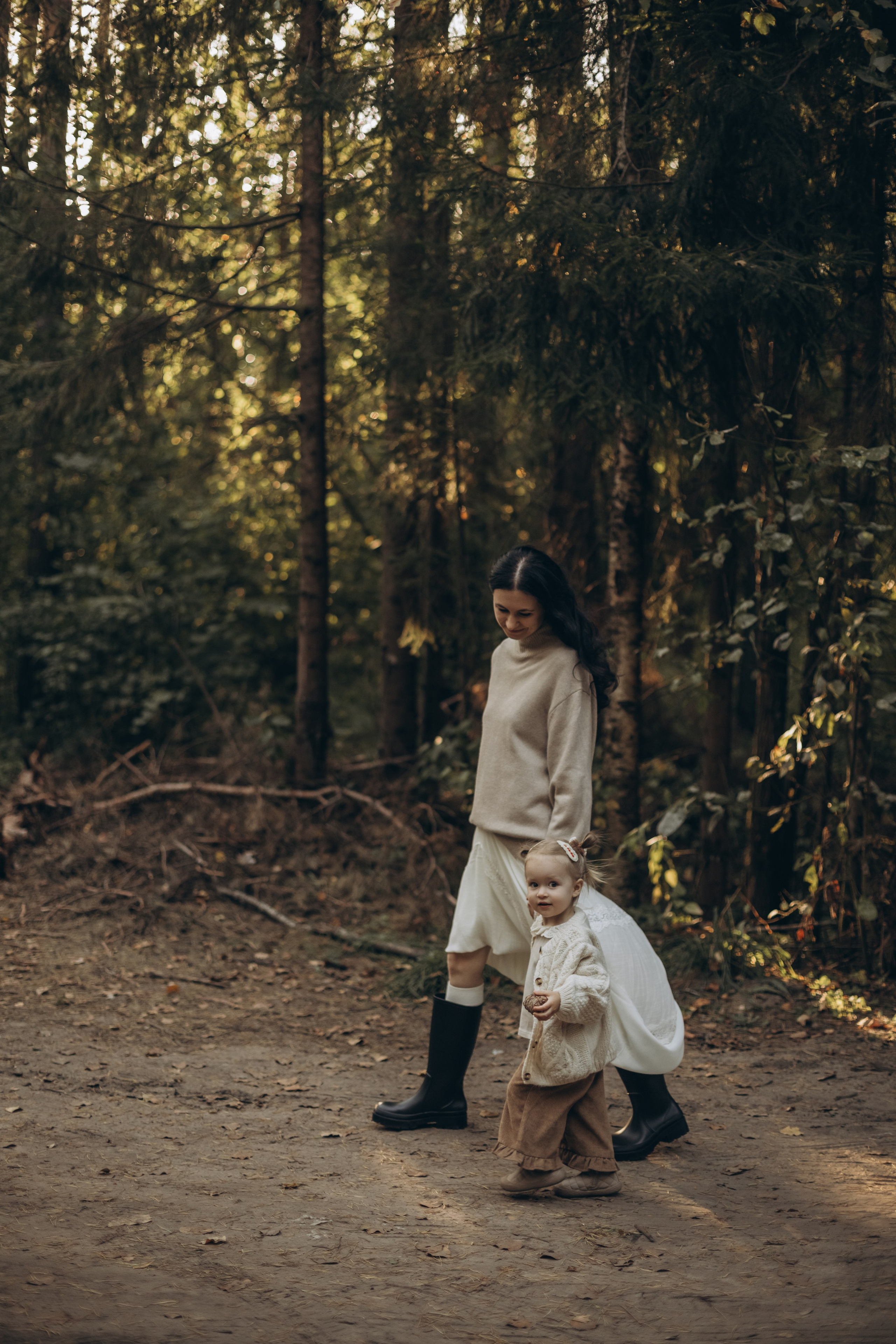 В тишине леса. Семейный фотограф в Брянске Зурилина Екатерина