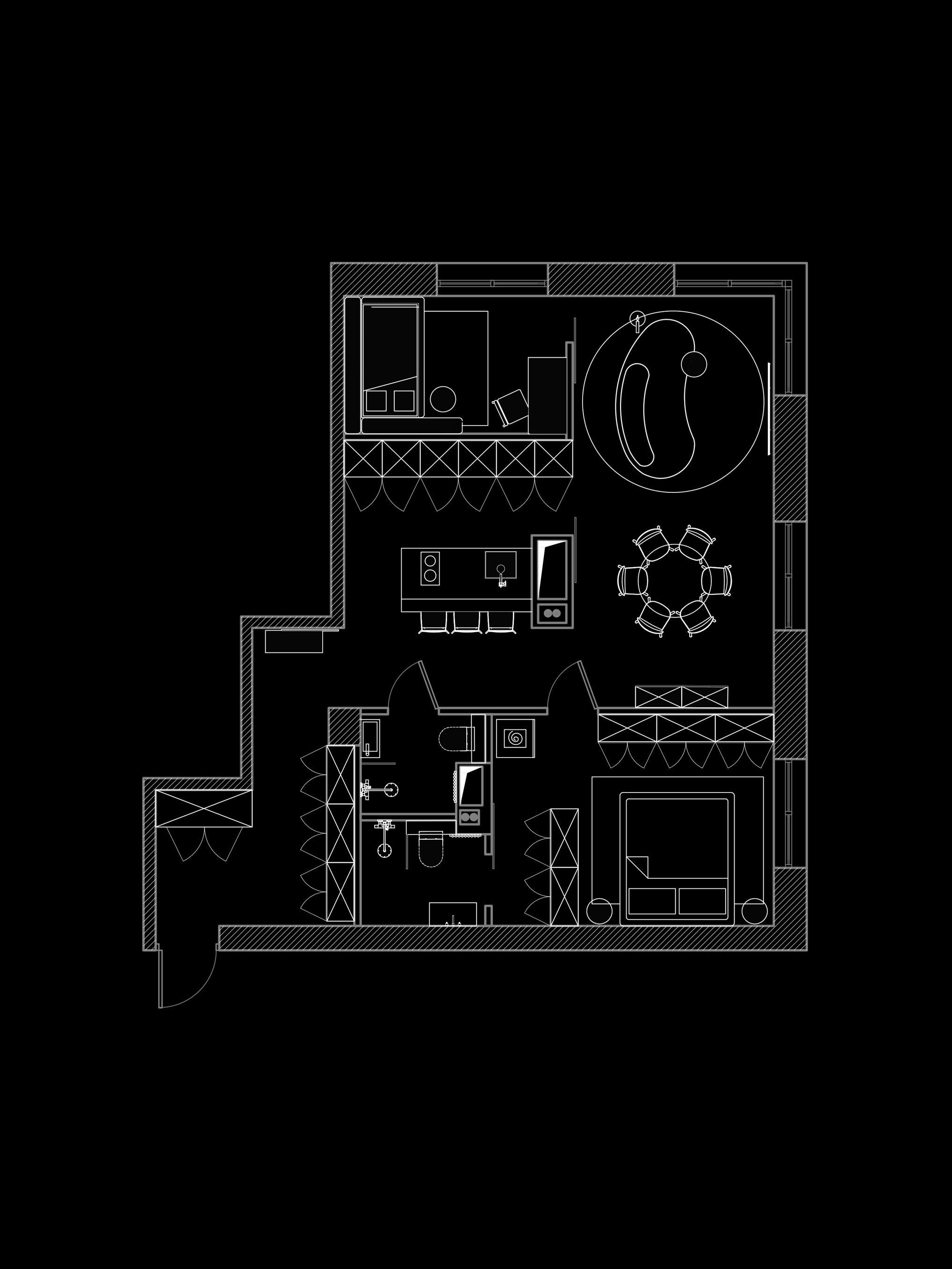 ЖК «Нева Хаус» | 74 м². Mareestudio