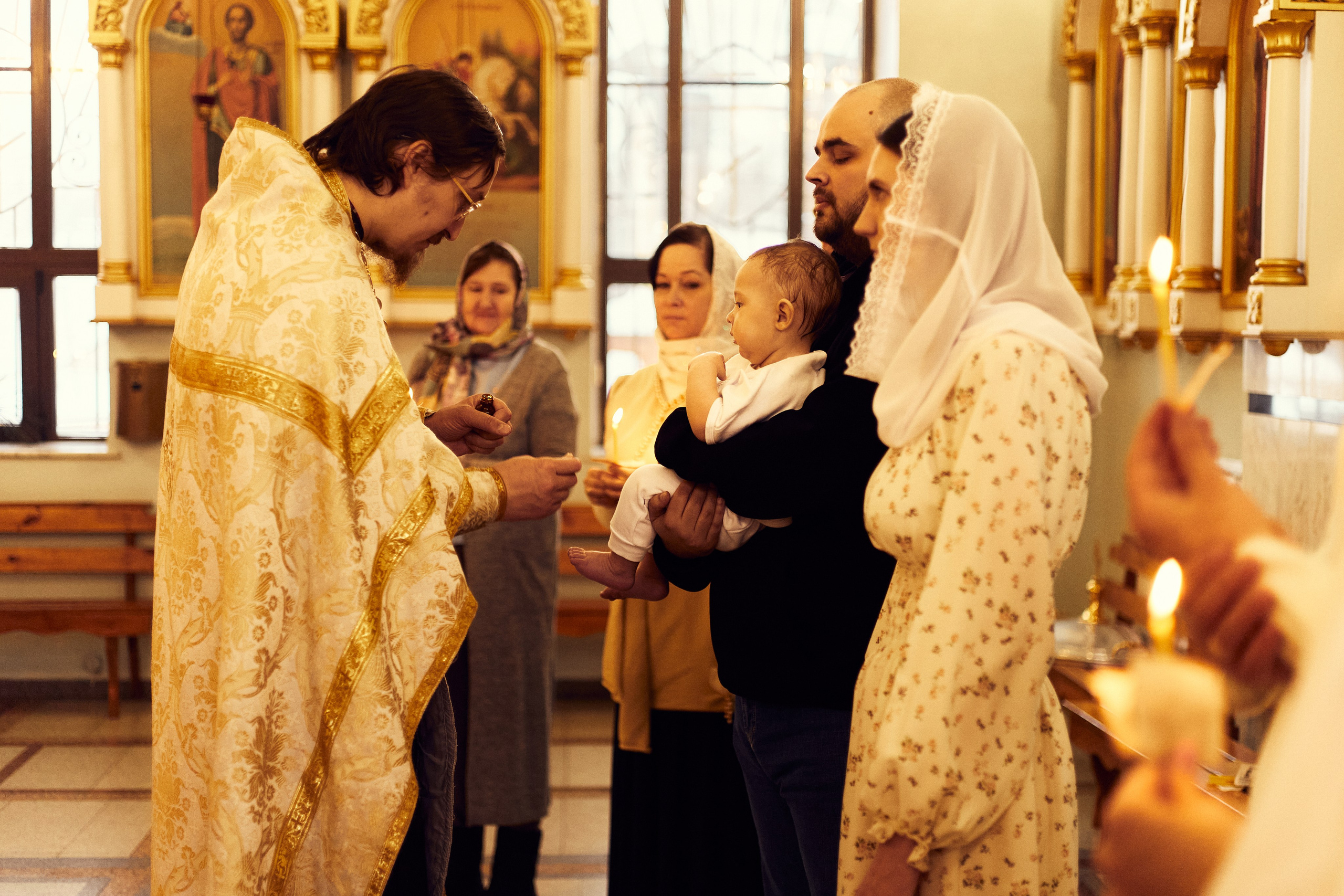 Крещение. Фотограф и видеограф в Бугульме Аня Трутнева
