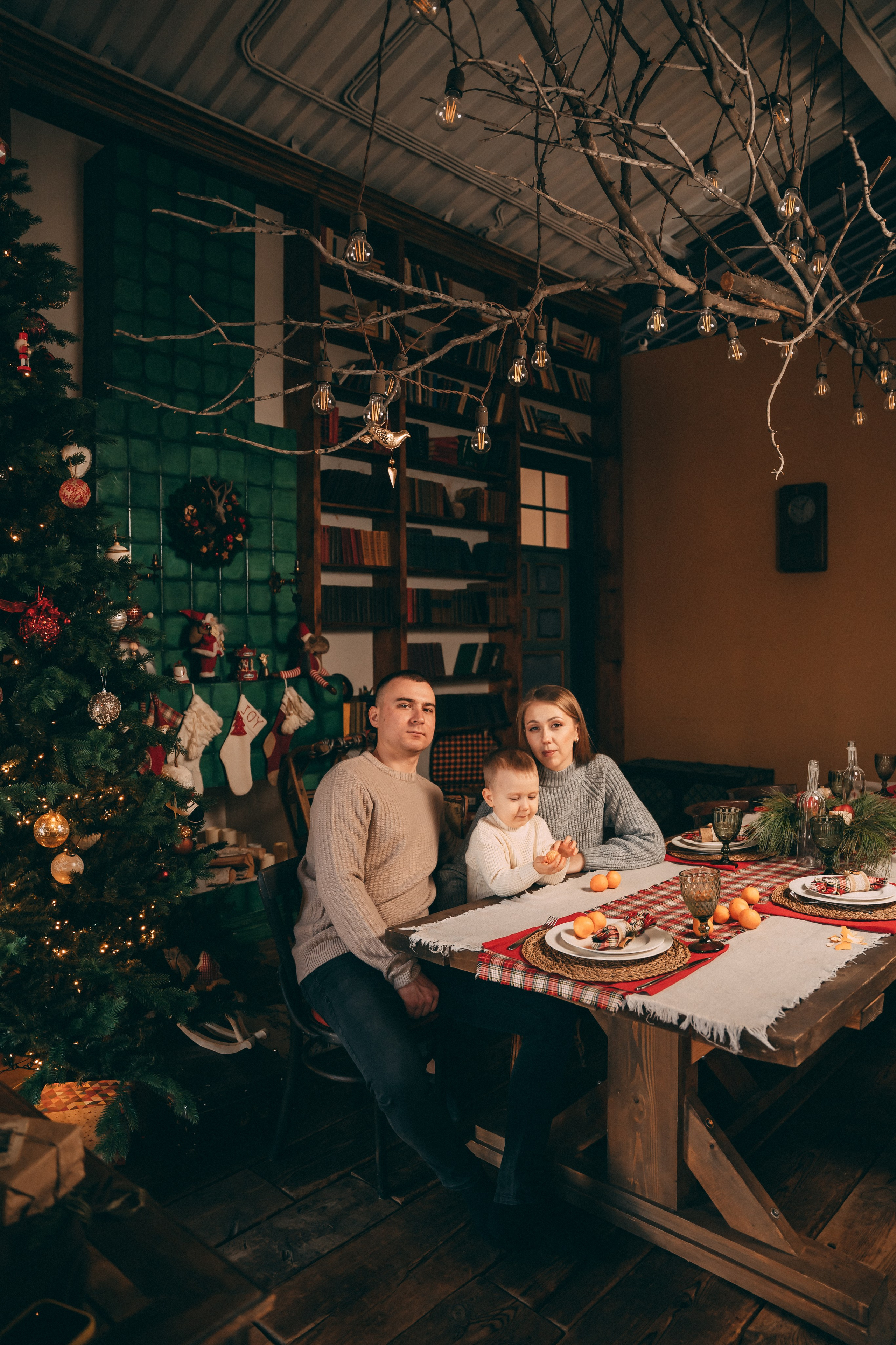 Новогодняя семейная. Главная