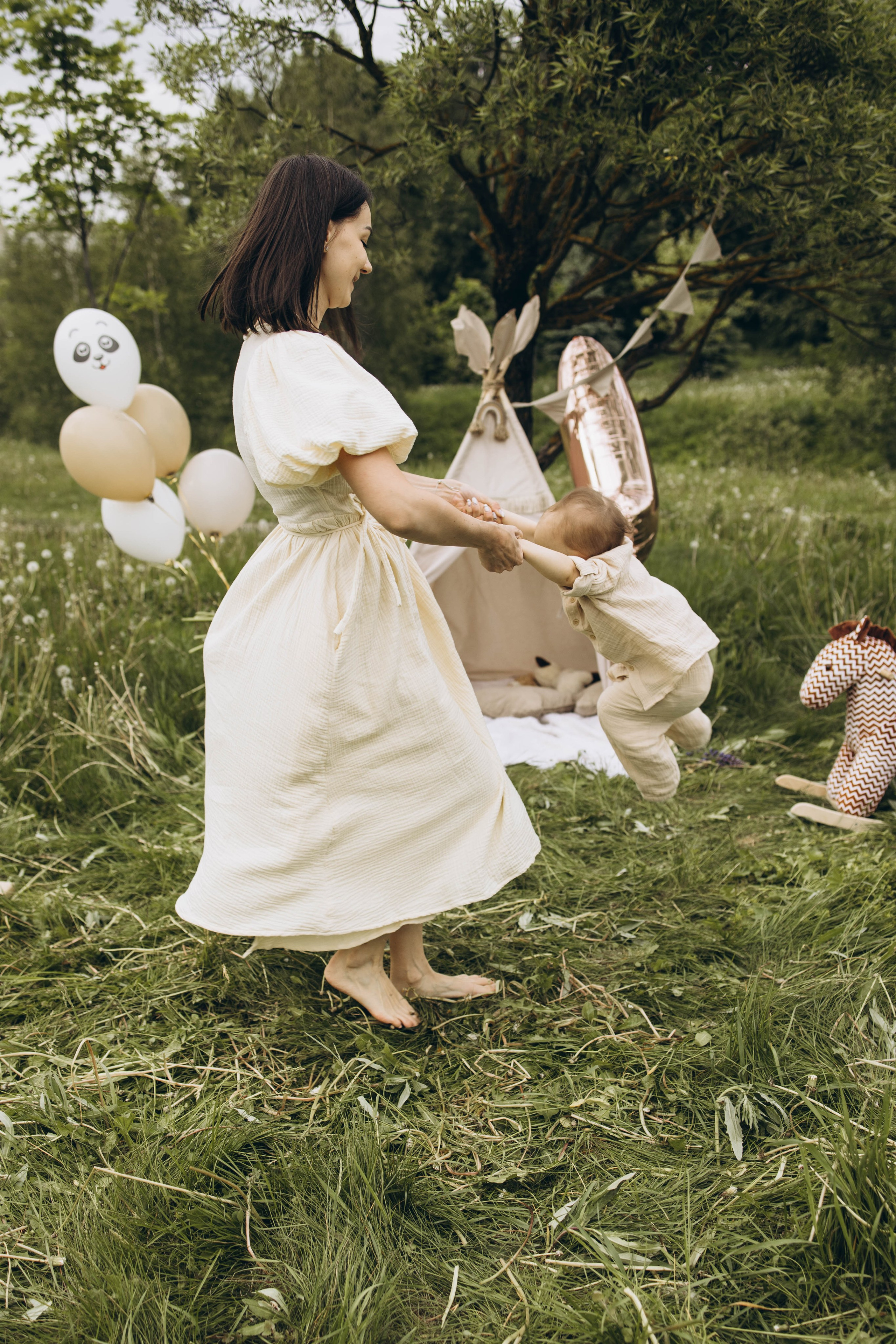 Маша, Женя, Ариана и Мирон. Семейный фотограф в Москве Виктория Ястребинская