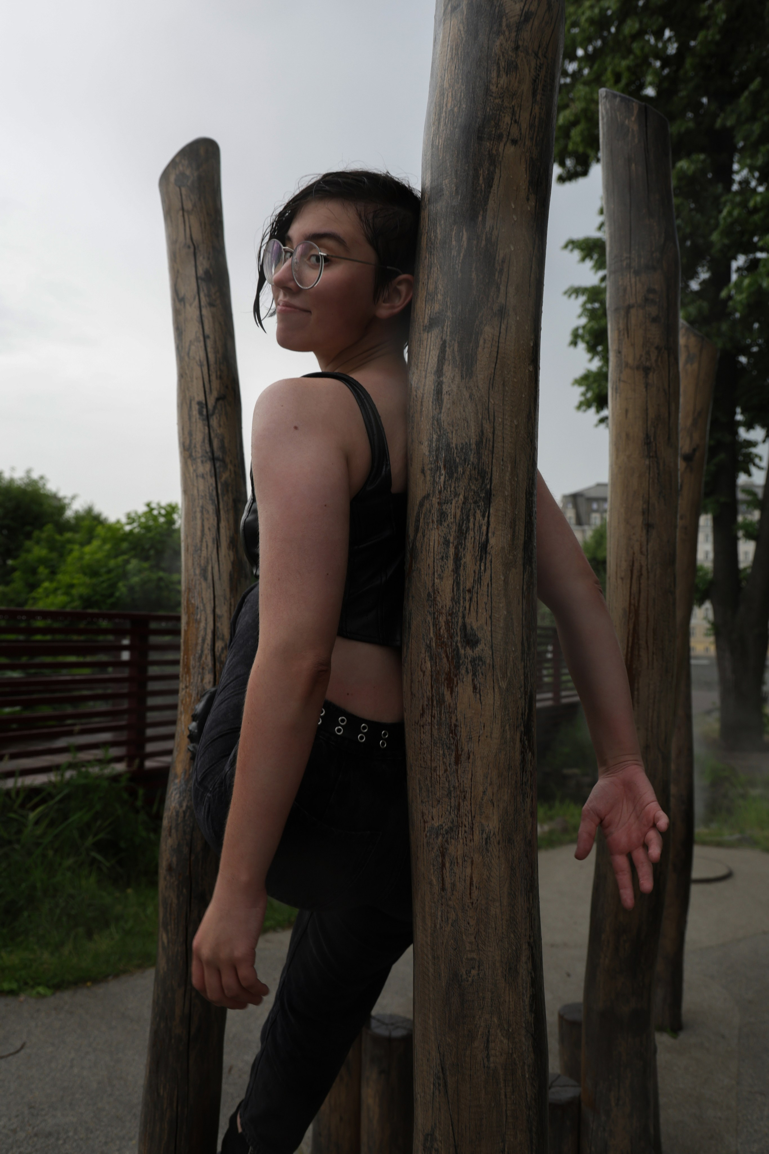 Дождь. Портретный фотограф в Москве Блинова Мария