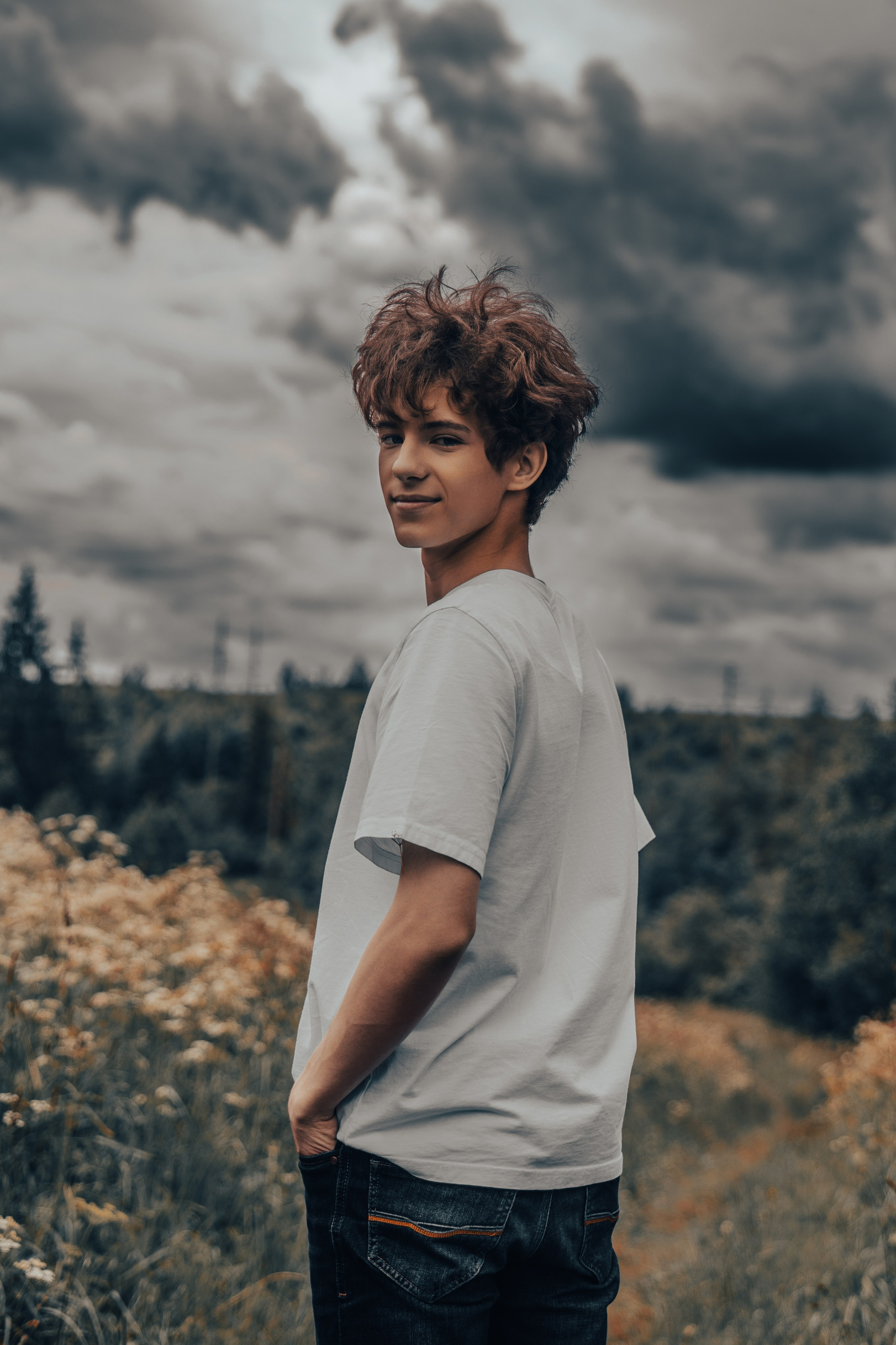 Фотосессия в поле. ТриМедиа Продакшн