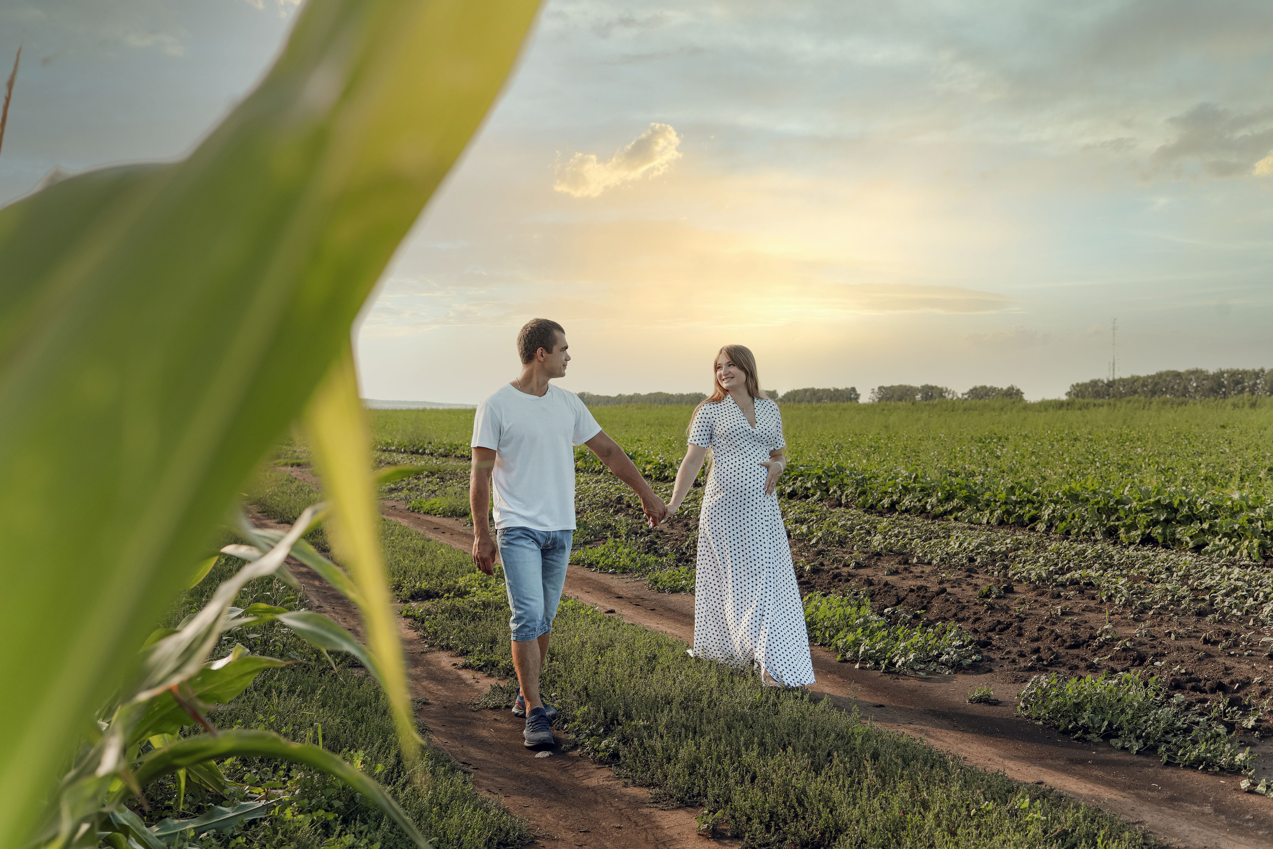 Фотосессия в кукурузе. Иванова Ирина Свадебный и семейный фотограф г. Уфа