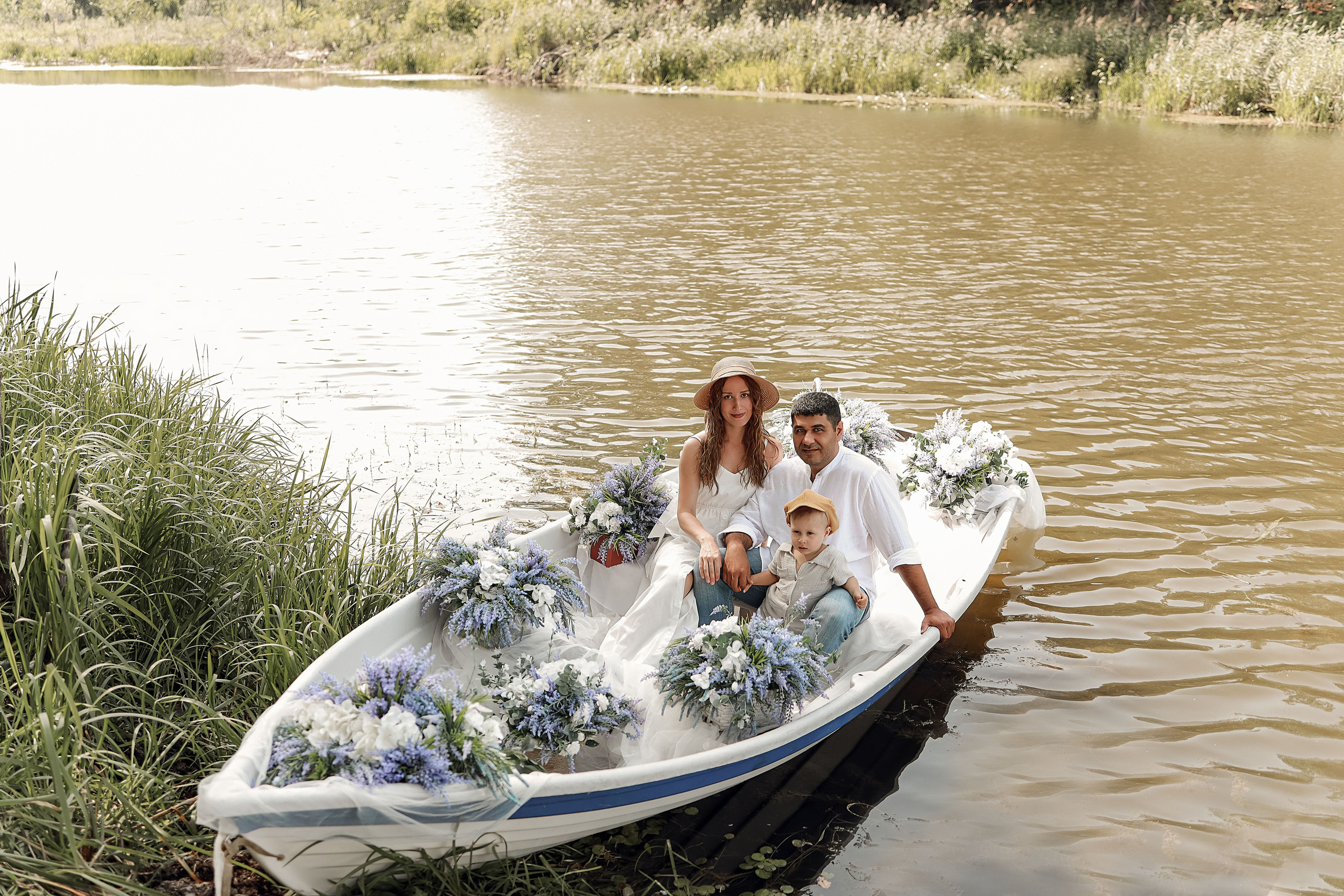 Фотосессия семейная на лодке!. Иванова Ирина Свадебный и семейный фотограф г. Уфа