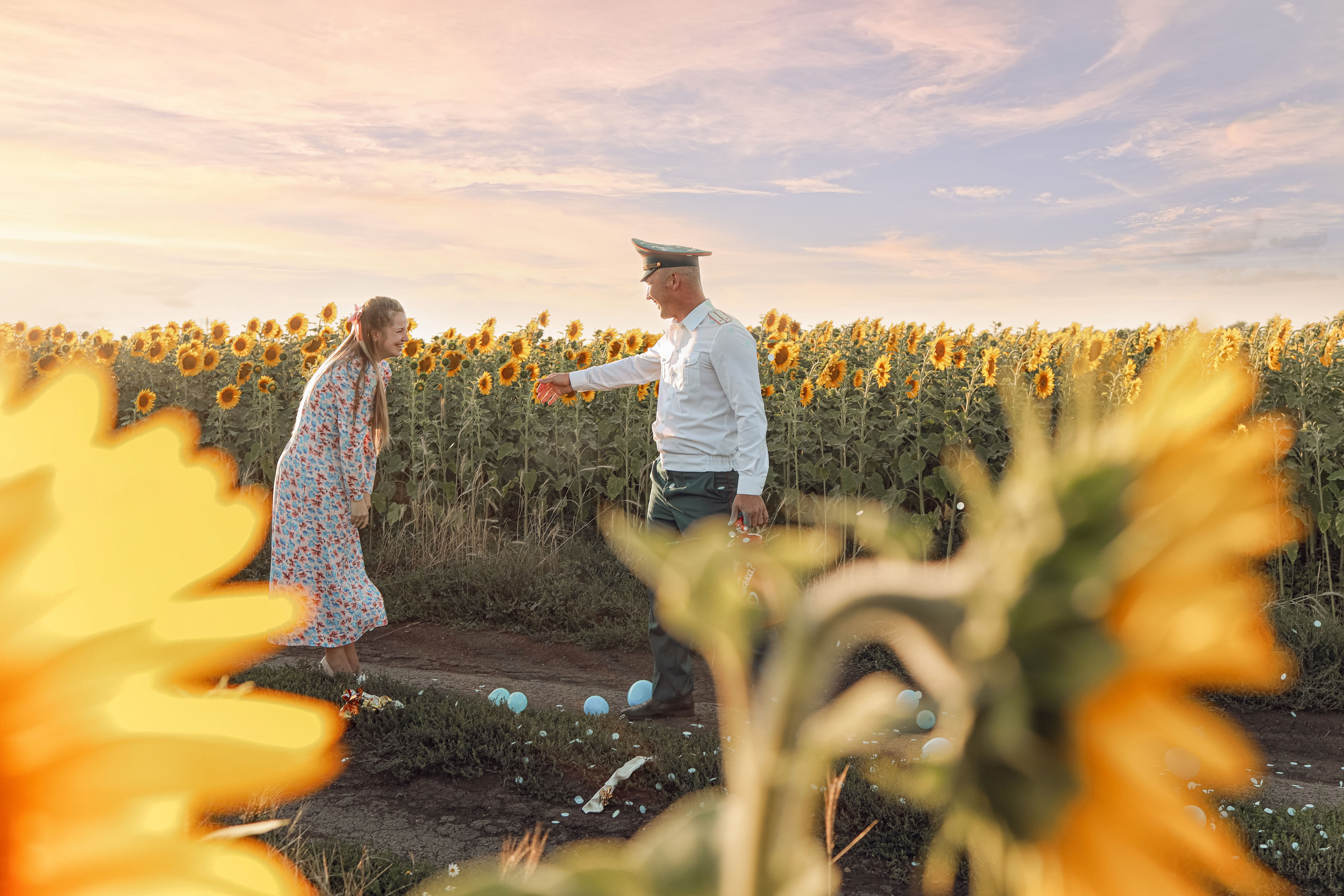 Гендер пати в подсолнухах. Иванова Ирина Свадебный и семейный фотограф г. Уфа