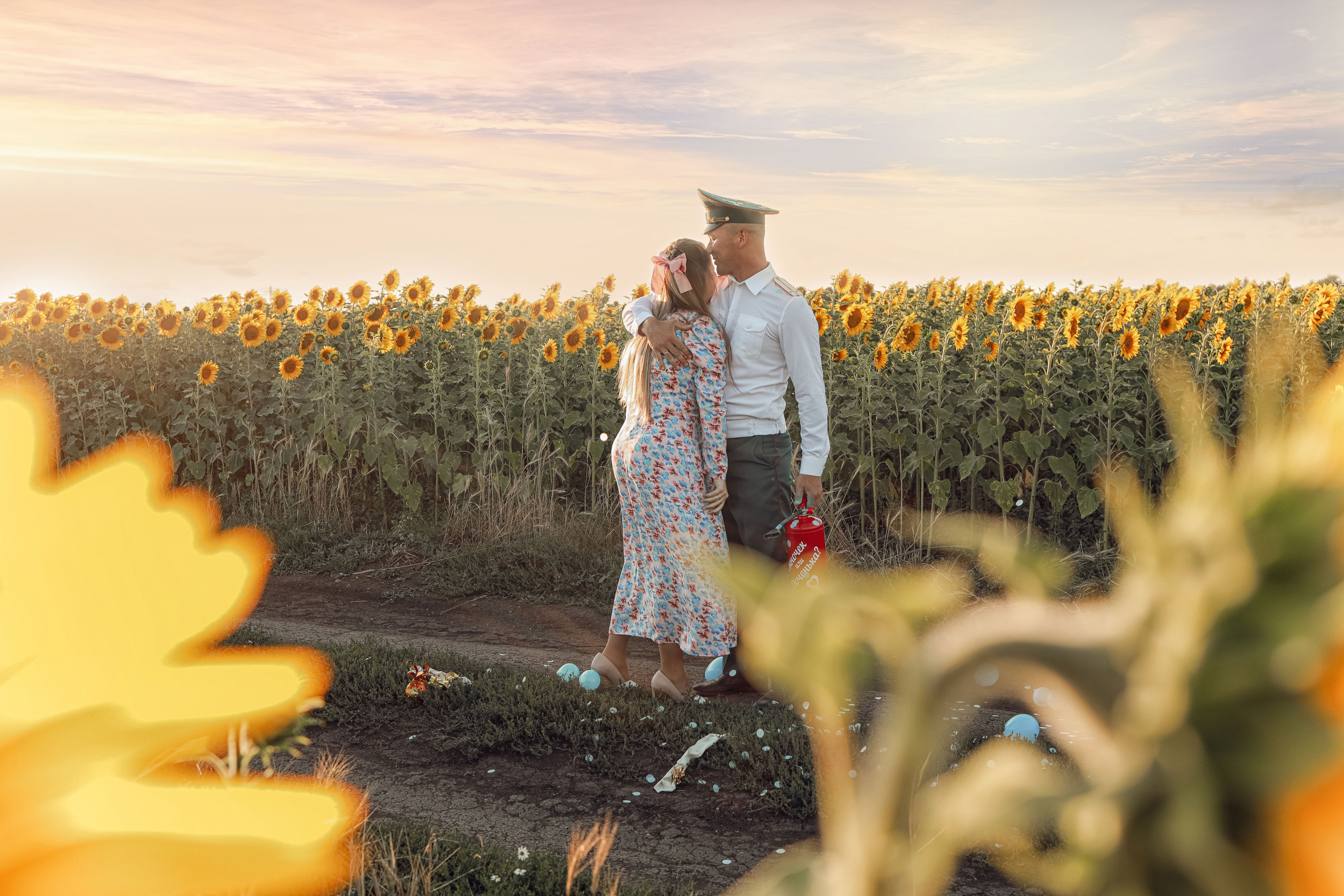 Гендер пати в подсолнухах. Иванова Ирина Свадебный и семейный фотограф г. Уфа